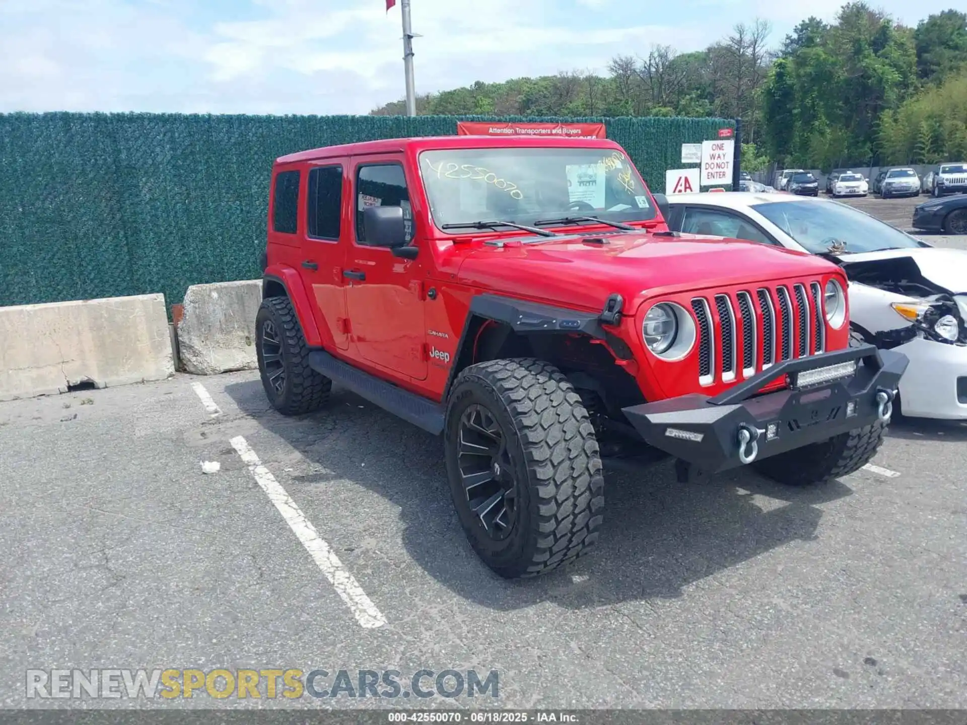 1 fotografías del automóvil dañado 1C4HJXEGXMW631033 JEEP WRANGLER UNLIMITED 2021