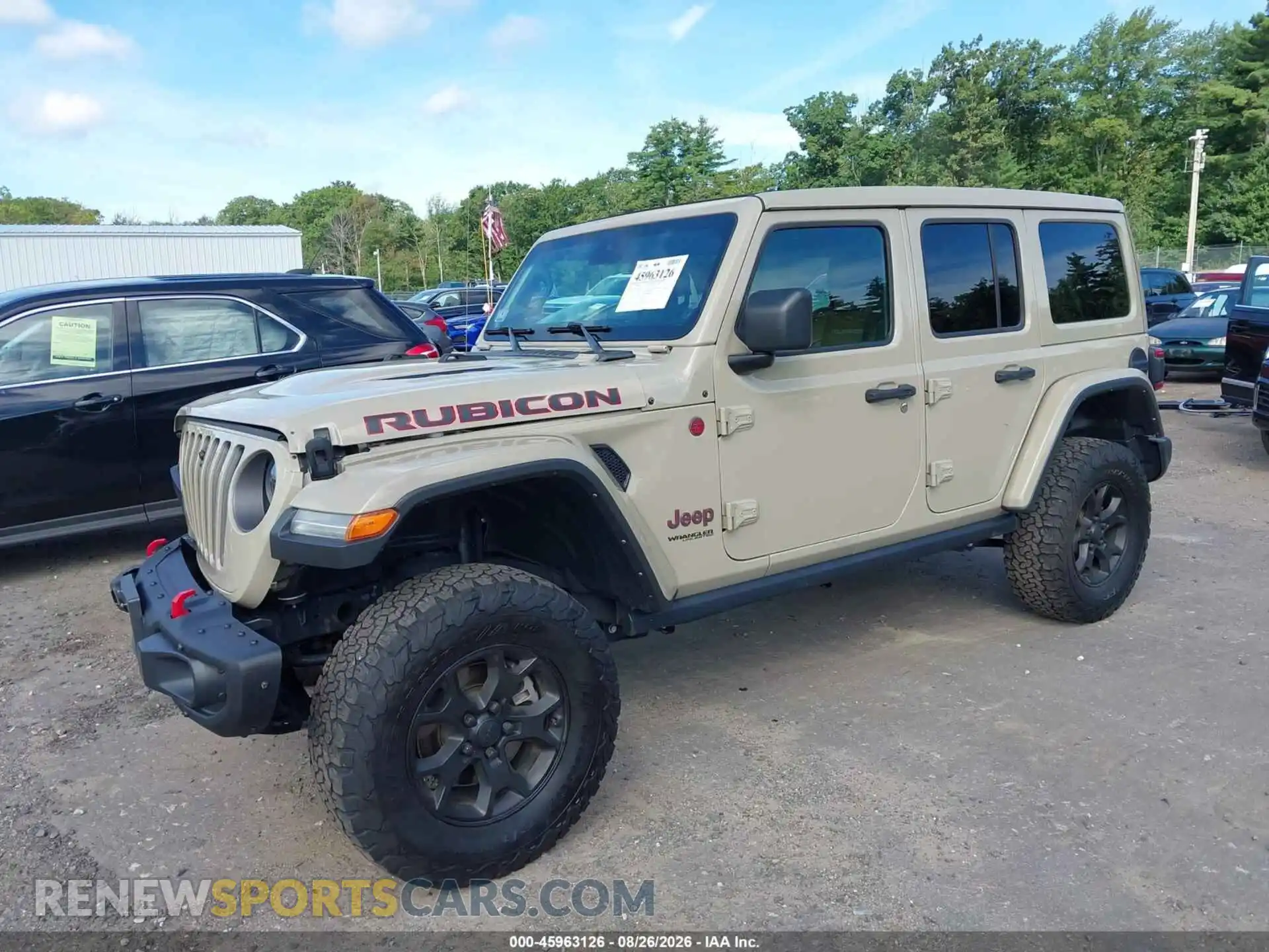 2 fotografías del automóvil dañado 1C4HJXFG9NW233392 JEEP WRANGLER UNLIMITED 2022