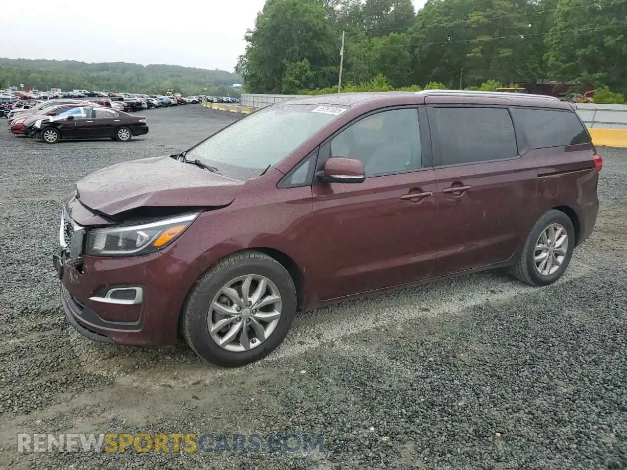 1 Photograph of a damaged car KNDMB5C13K6539189 KIA All Models 2019