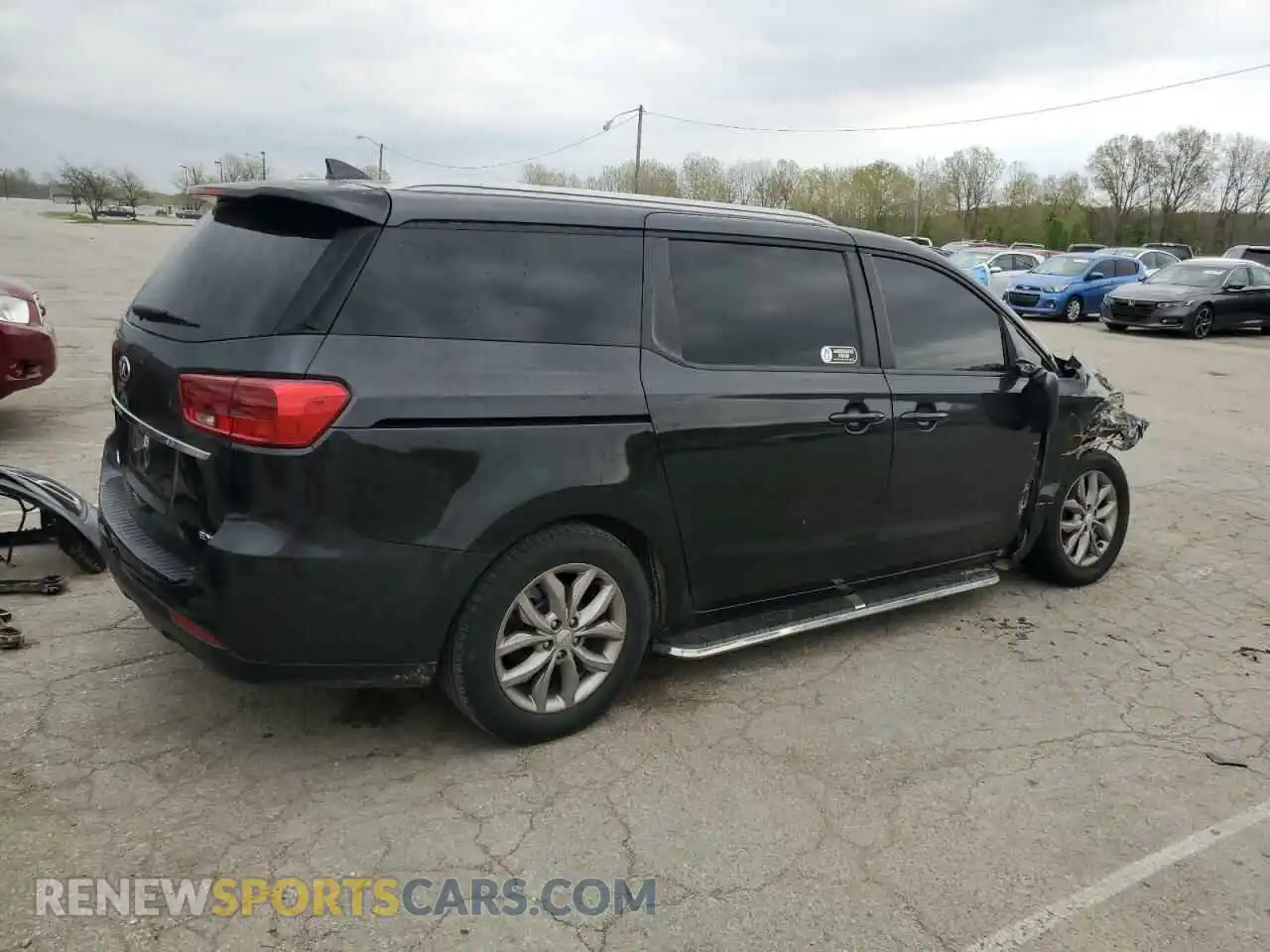 3 Photograph of a damaged car KNDMB5C15K6557709 KIA All Models 2019
