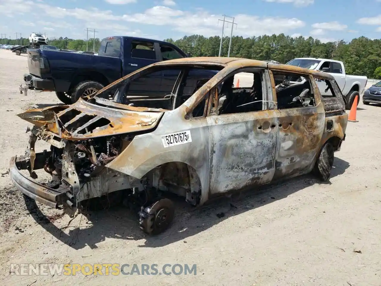 1 Photograph of a damaged car KNDMB5C19K6527807 KIA All Models 2019