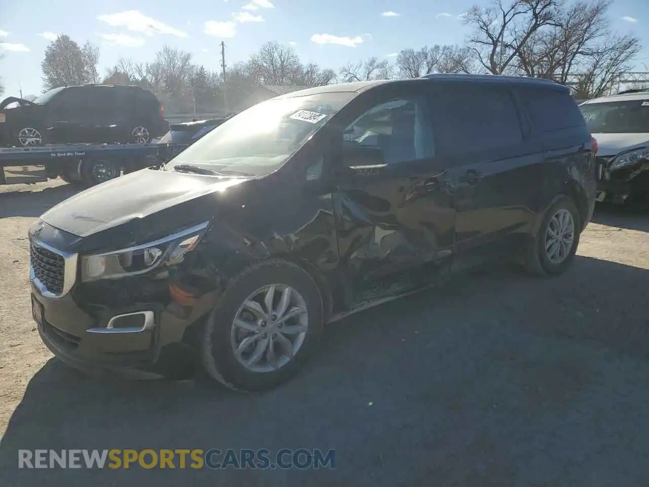 1 Photograph of a damaged car KNDMB5C10L6642216 KIA All Models 2020