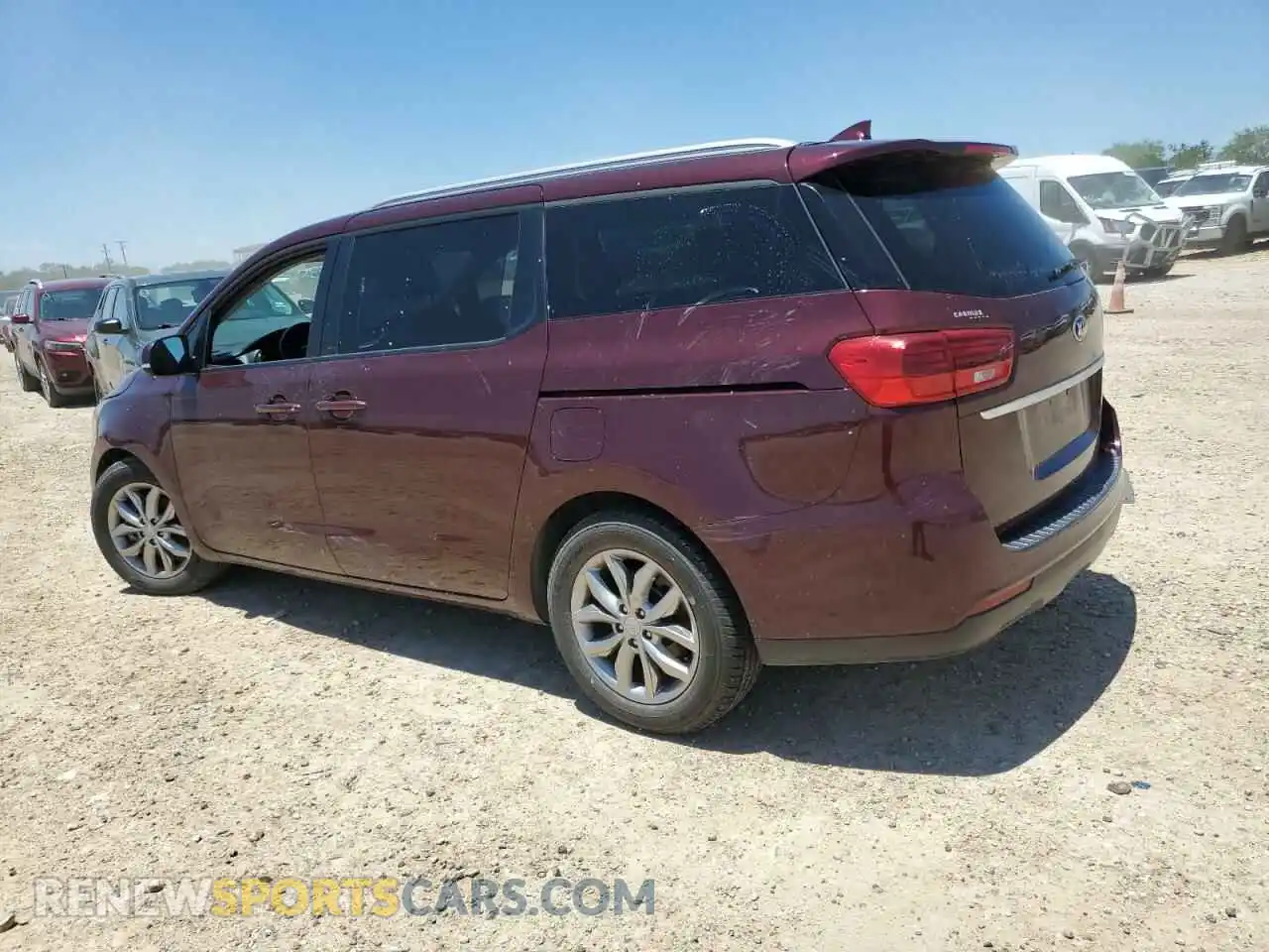 2 Photograph of a damaged car KNDMB5C11L6580812 KIA All Models 2020