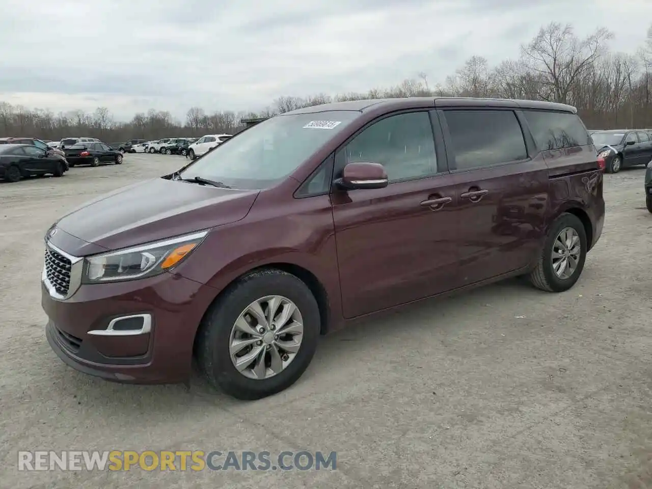 1 Photograph of a damaged car KNDMB5C16L6600665 KIA All Models 2020
