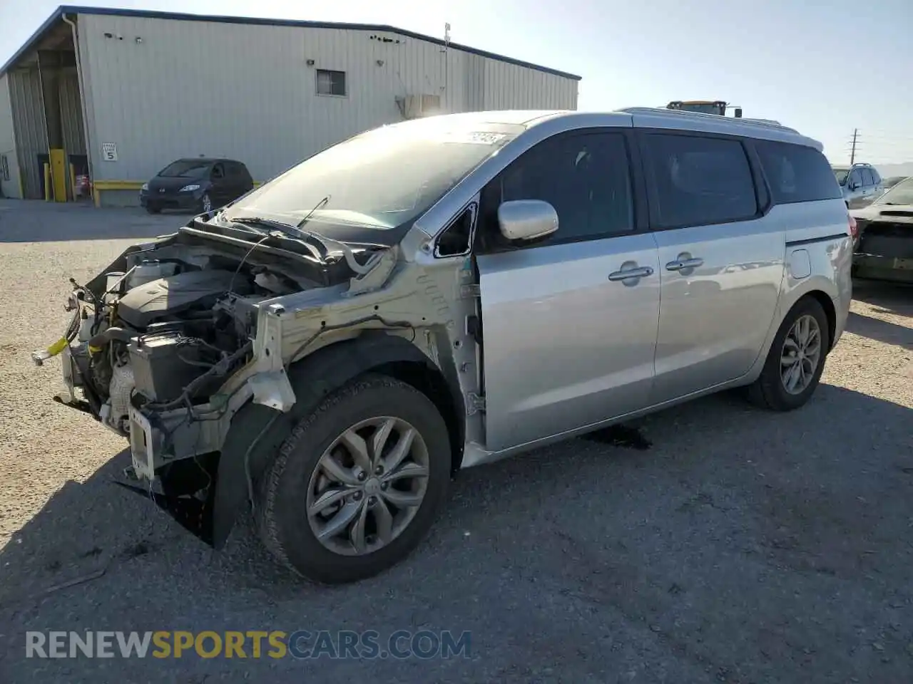 1 Photograph of a damaged car KNDMB5C16L6635898 KIA All Models 2020