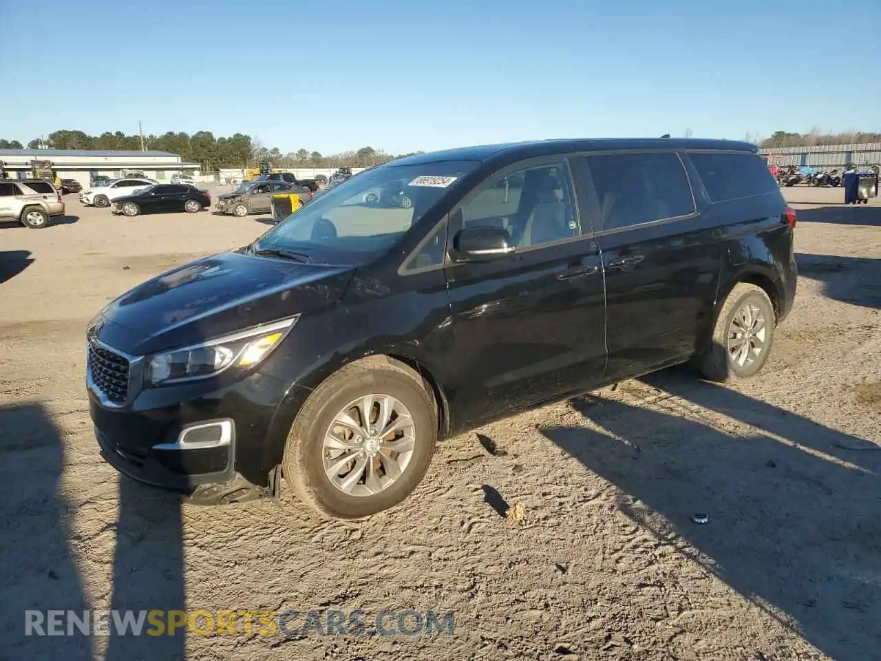 1 Photograph of a damaged car KNDMB5C19L6633997 KIA All Models 2020