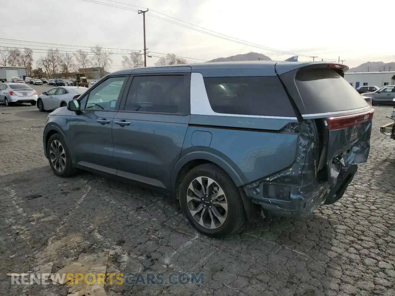 2 Photograph of a damaged car KNDNC5H35R6449368 KIA CARNIVAL E 2024