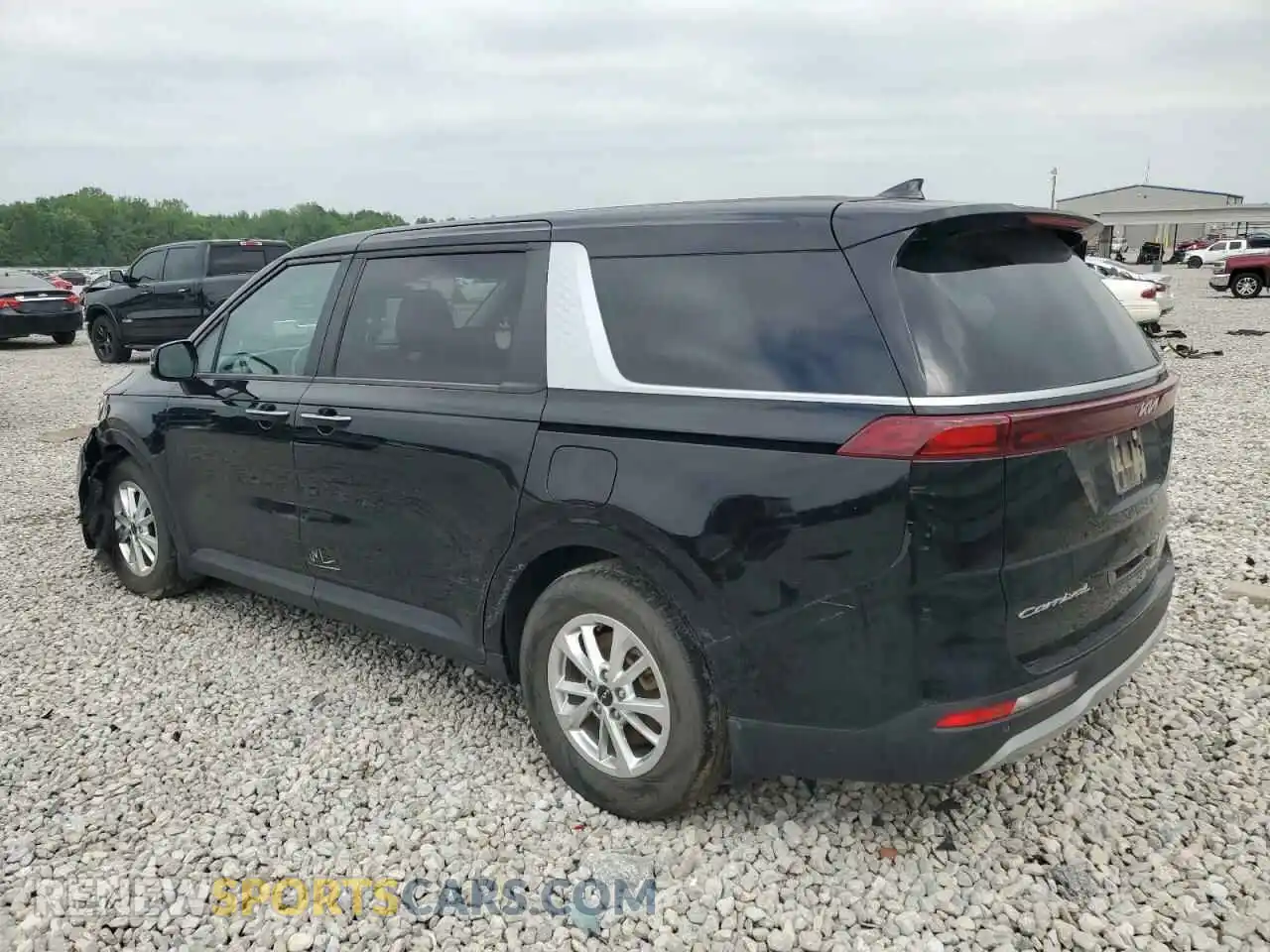 2 Photograph of a damaged car KNDNB4H3XN6114727 KIA CARNIVAL L 2022