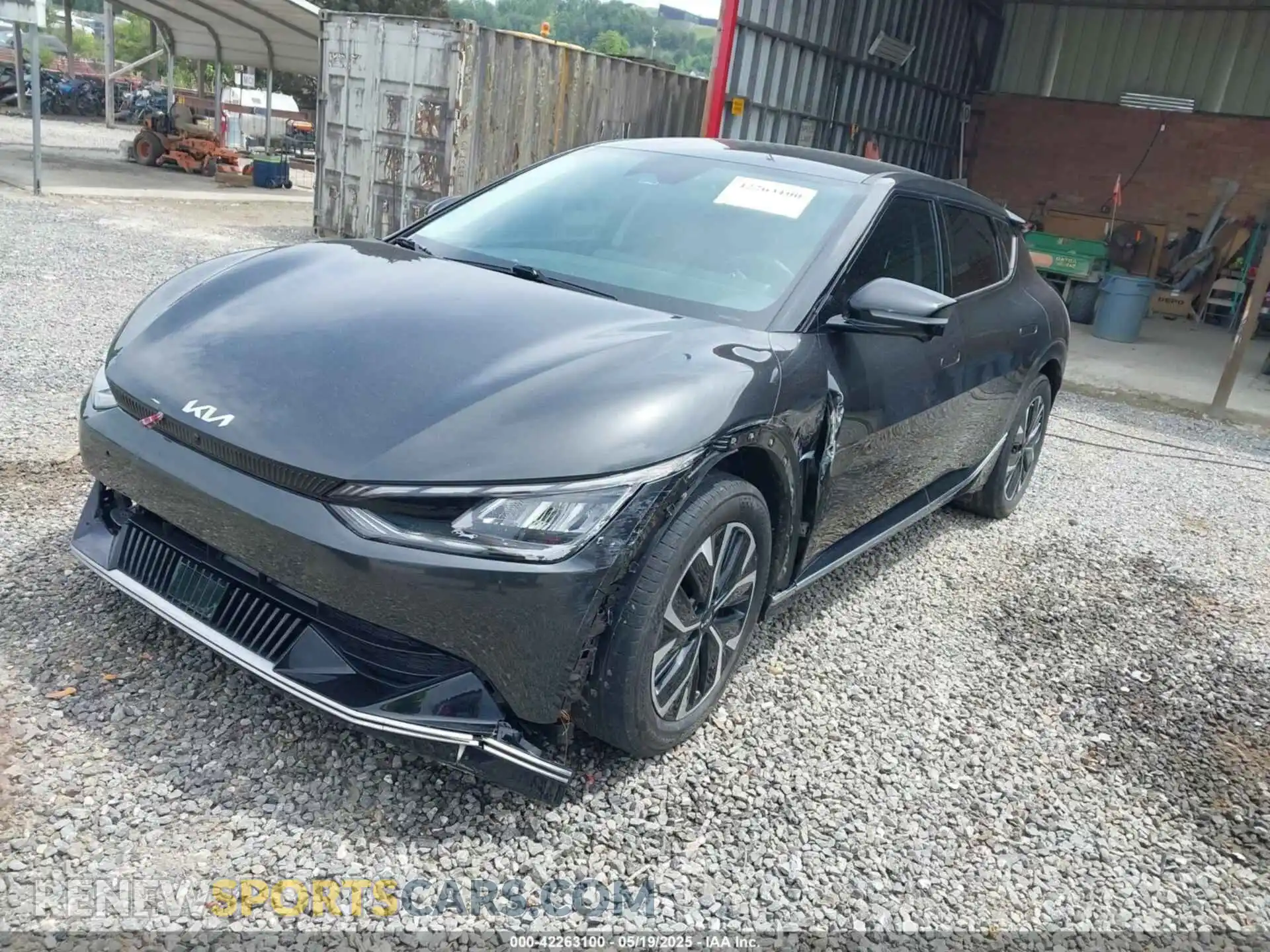 2 fotografías del automóvil dañado KNDC3DLC5N5034625 KIA EV6 2022