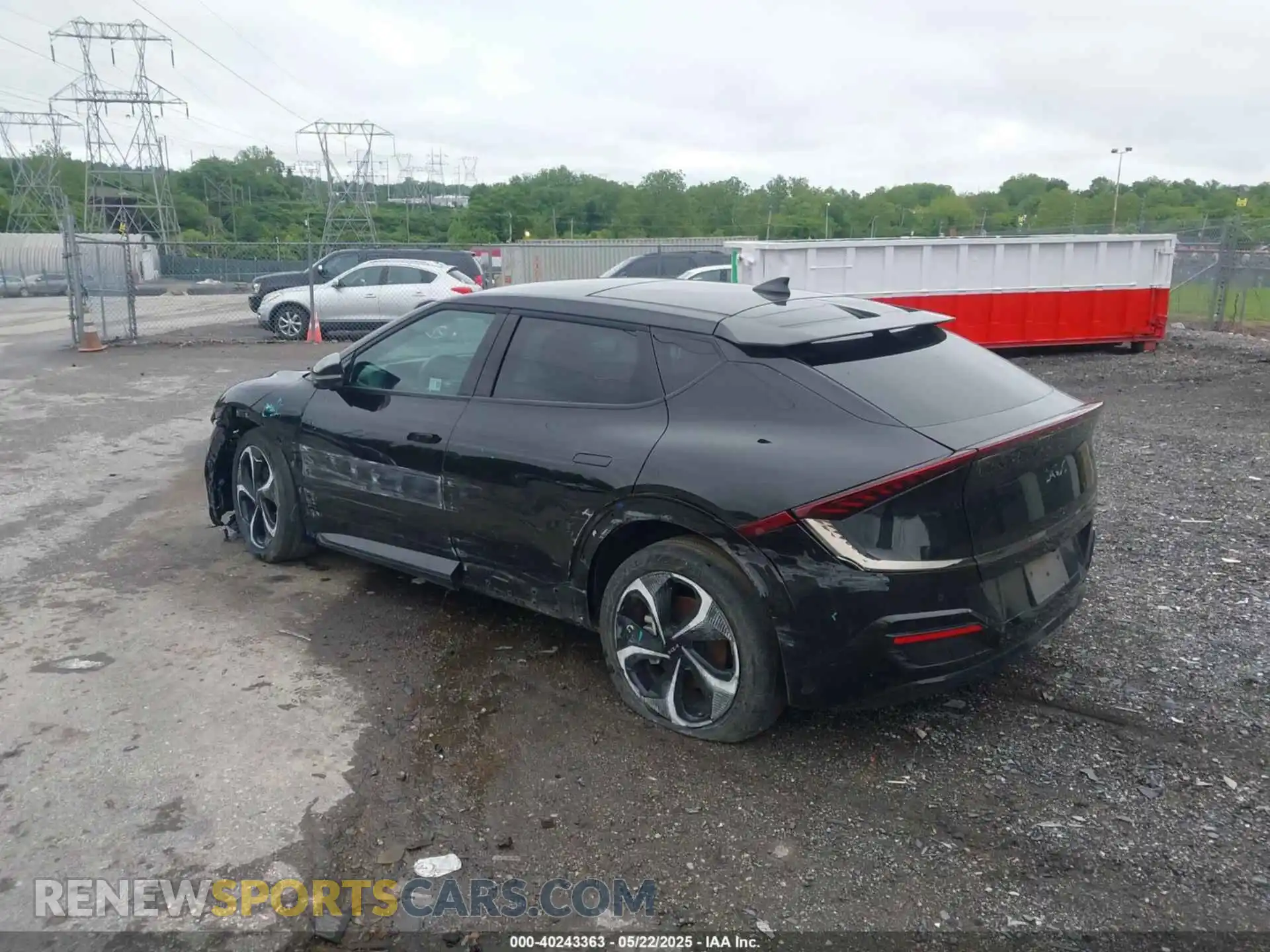 3 Photograph of a damaged car KNDC4DLC3N5041361 KIA EV6 2022