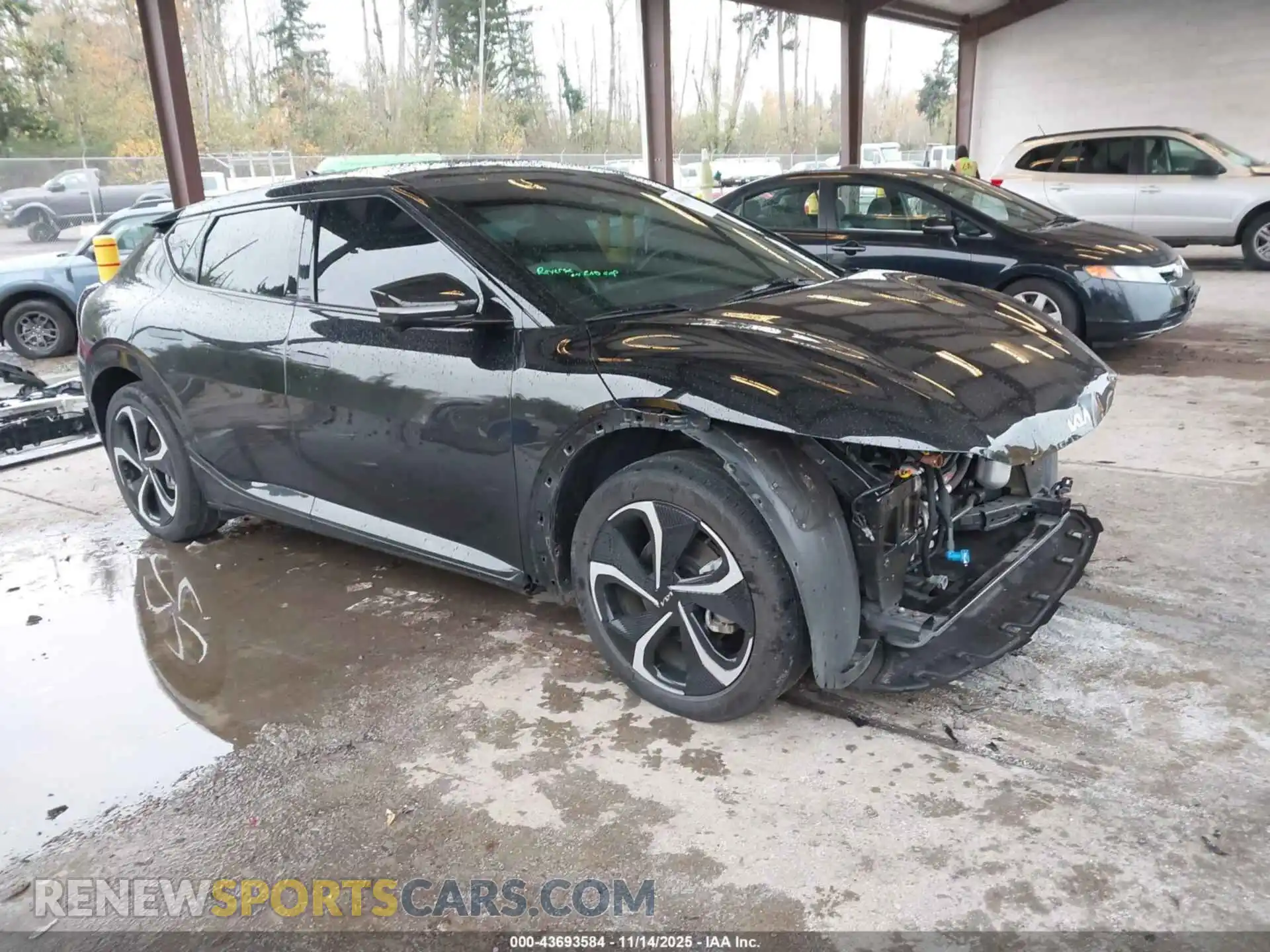 1 Photograph of a damaged car KNDC4DLC9N5069018 KIA EV6 2022