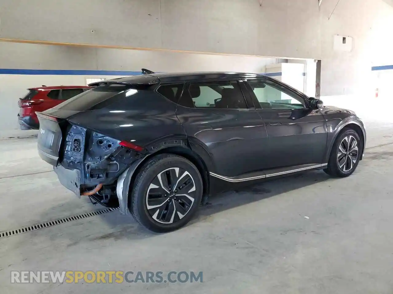 3 Photograph of a damaged car KNDC34LA5P5097757 KIA EV6 2023
