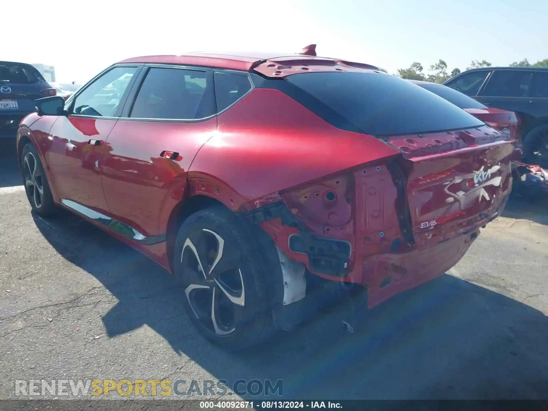 3 Photograph of a damaged car KNDC4DLC3P5113159 KIA EV6 2023