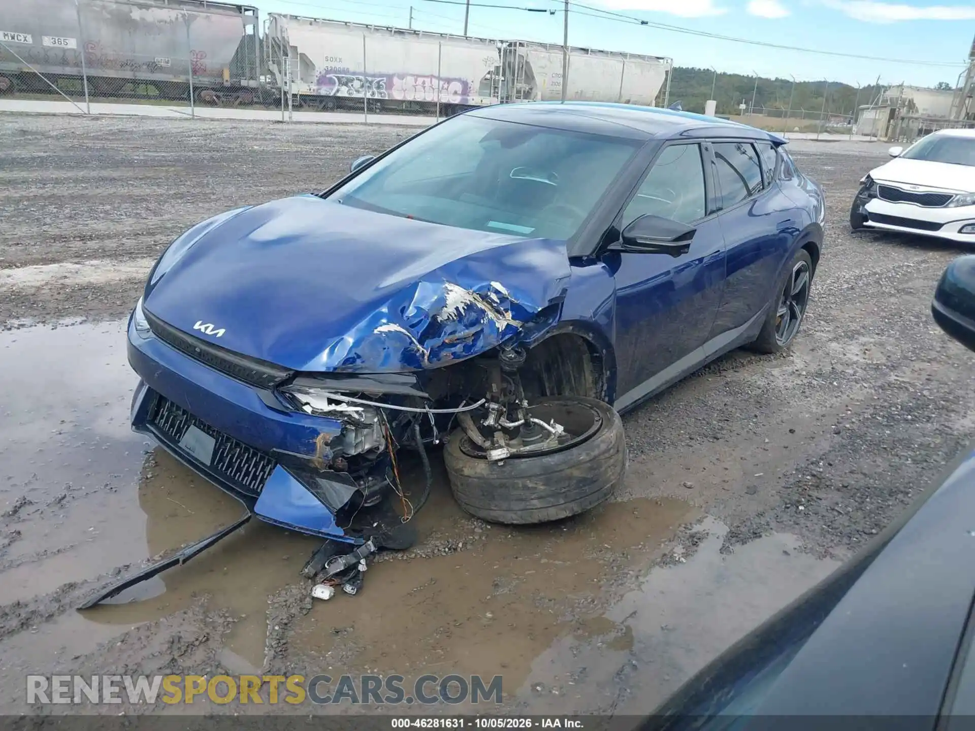 2 Фотография поврежденного автомобиля KNDC5DLE0P5123761 KIA EV6 2023
