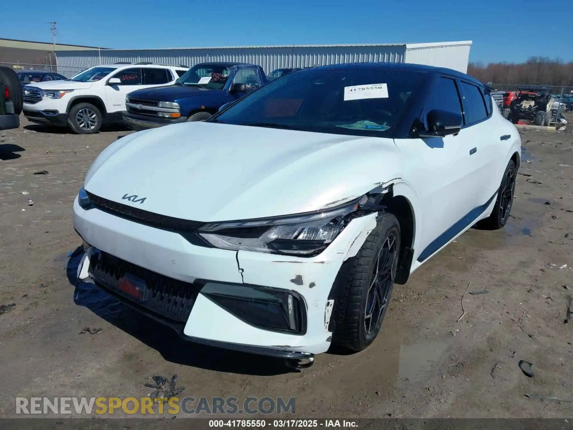 2 Photograph of a damaged car KNDC5DLEXP5091739 KIA EV6 2023