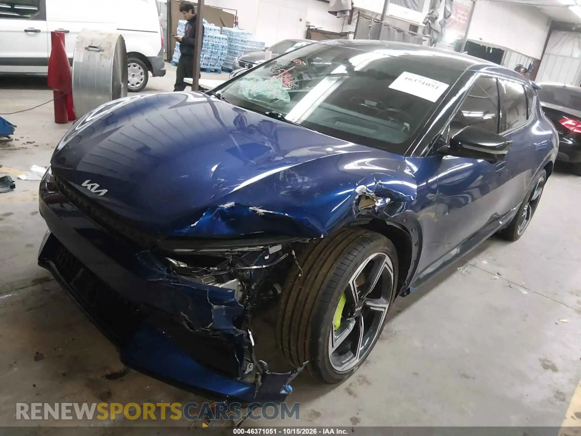 2 Photograph of a damaged car KNDC5DLEXP5093510 KIA EV6 2023