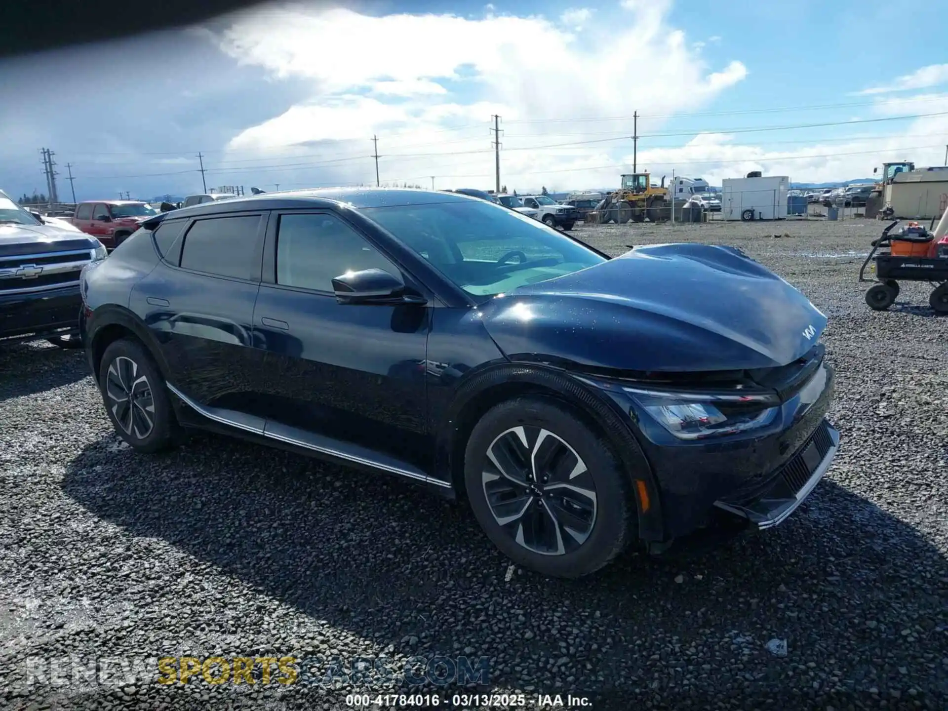 1 Photograph of a damaged car KNDC34LA7R5200499 KIA EV6 2024