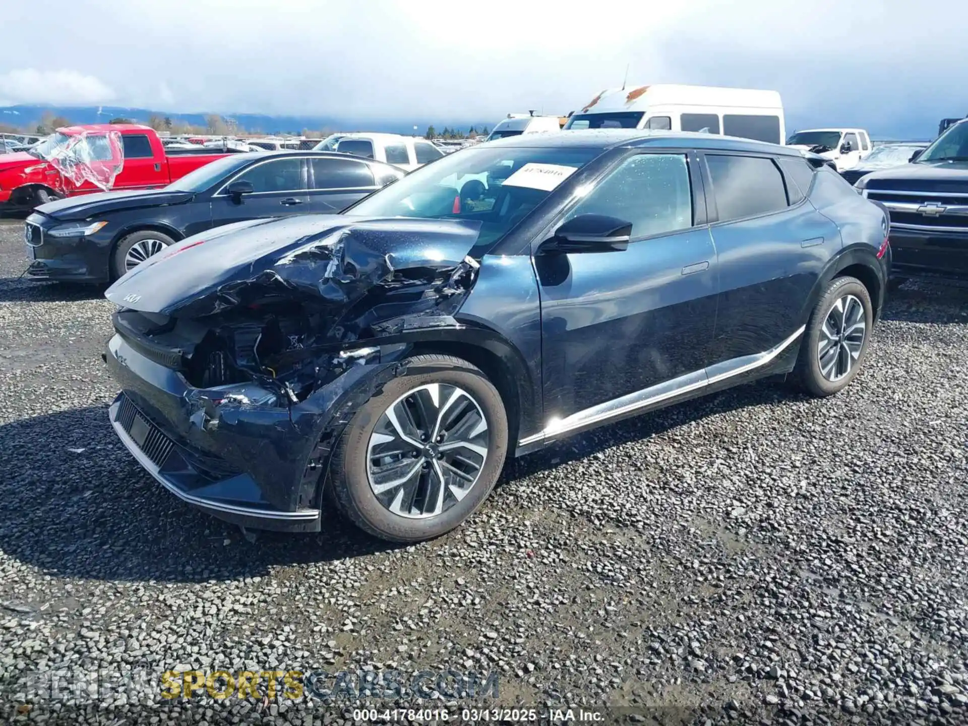 2 Photograph of a damaged car KNDC34LA7R5200499 KIA EV6 2024