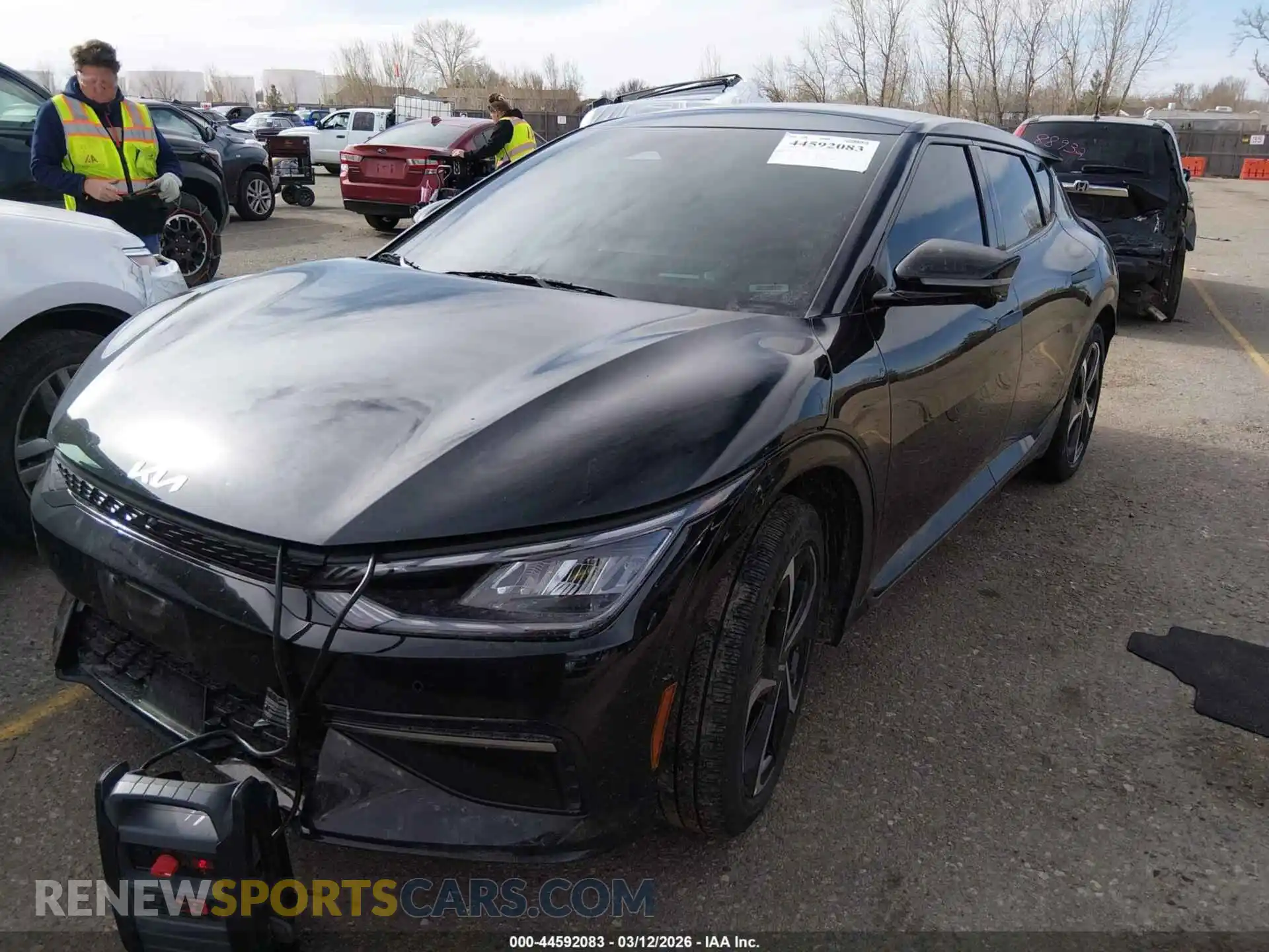 2 Photograph of a damaged car KNDC4DLC9R5204732 KIA EV6 2024