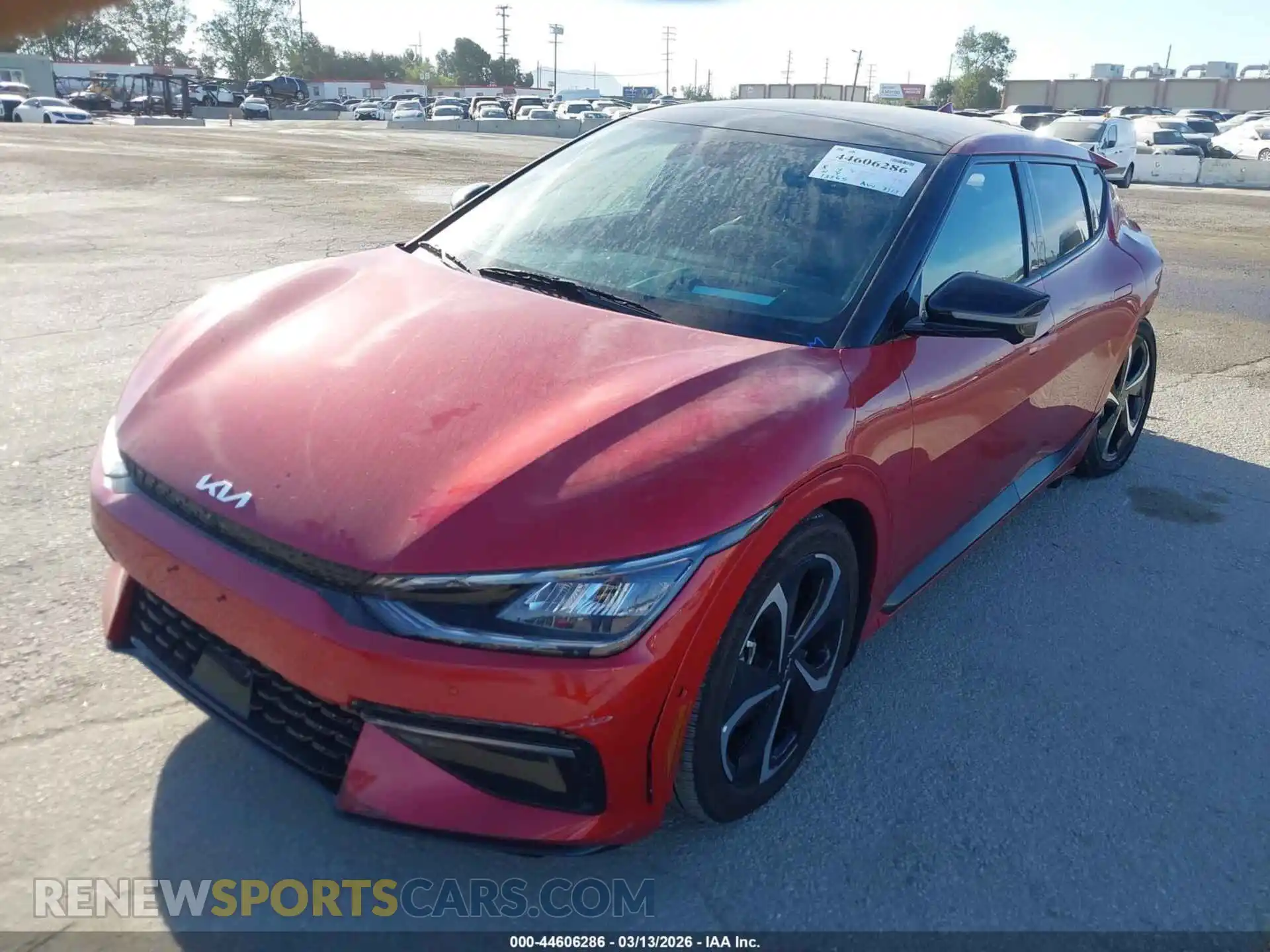 2 Photograph of a damaged car KNDC4DLCXR5203654 KIA EV6 2024