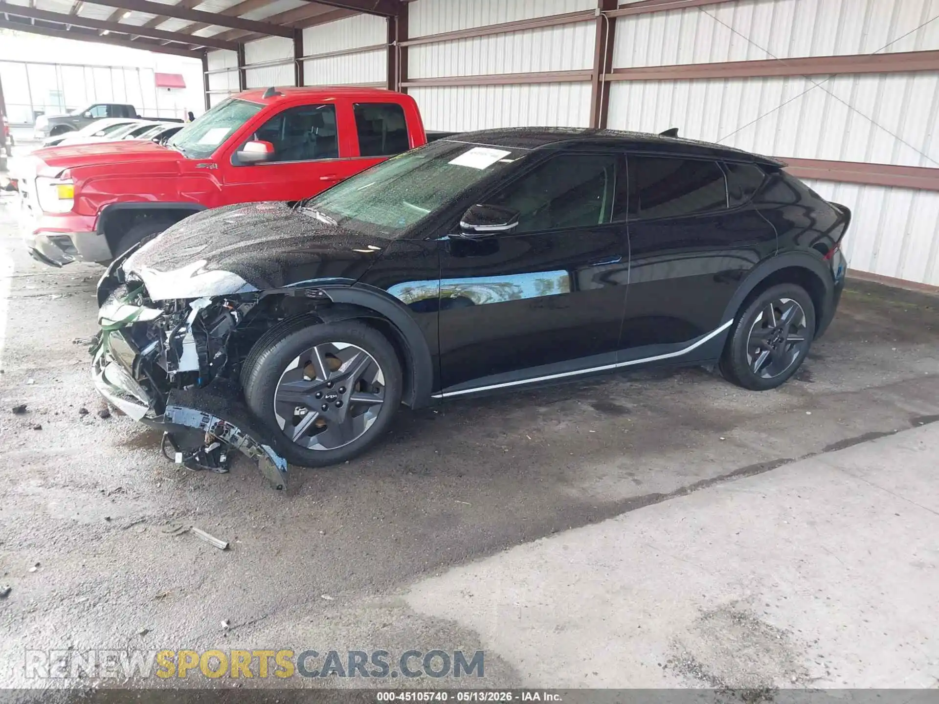 2 fotografías del automóvil dañado 5XYC34JAXSG008512 KIA EV6 2025
