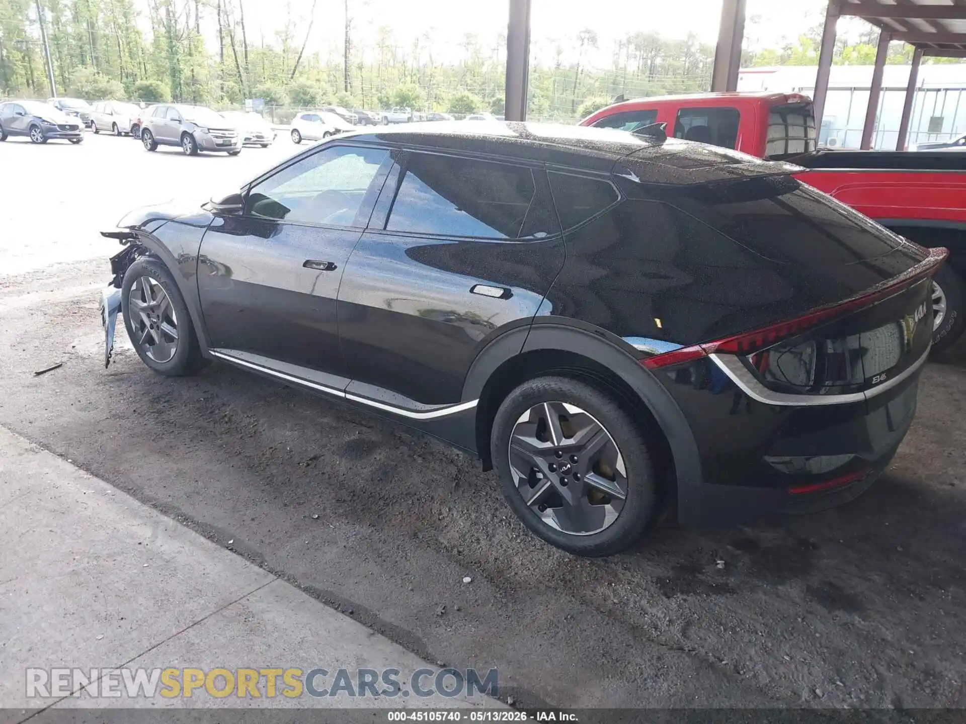 3 fotografías del automóvil dañado 5XYC34JAXSG008512 KIA EV6 2025