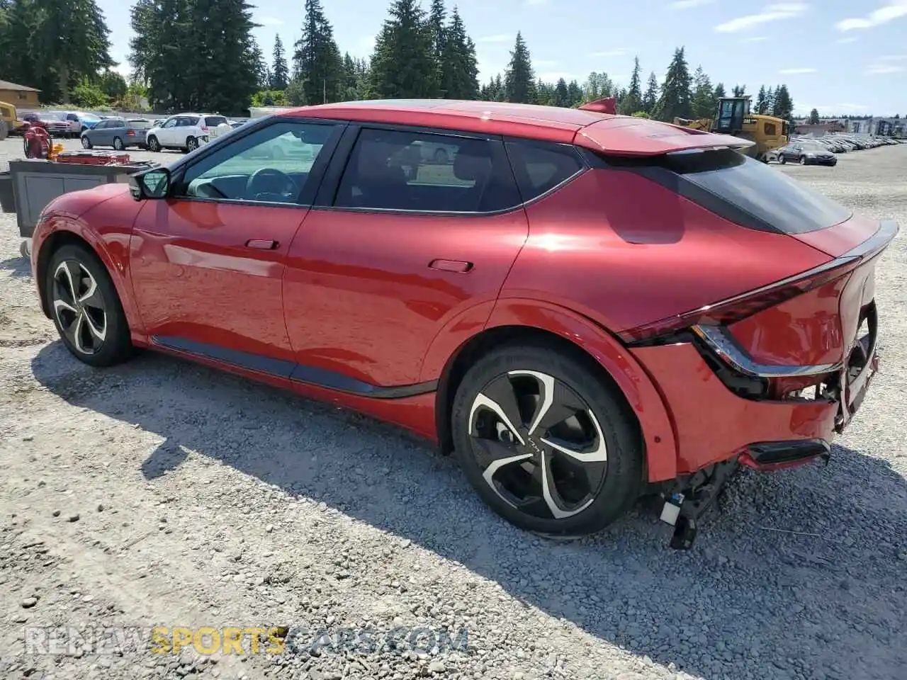 2 Photograph of a damaged car KNDC4DLC9P5114218 KIA EV6 GT LIN 2023