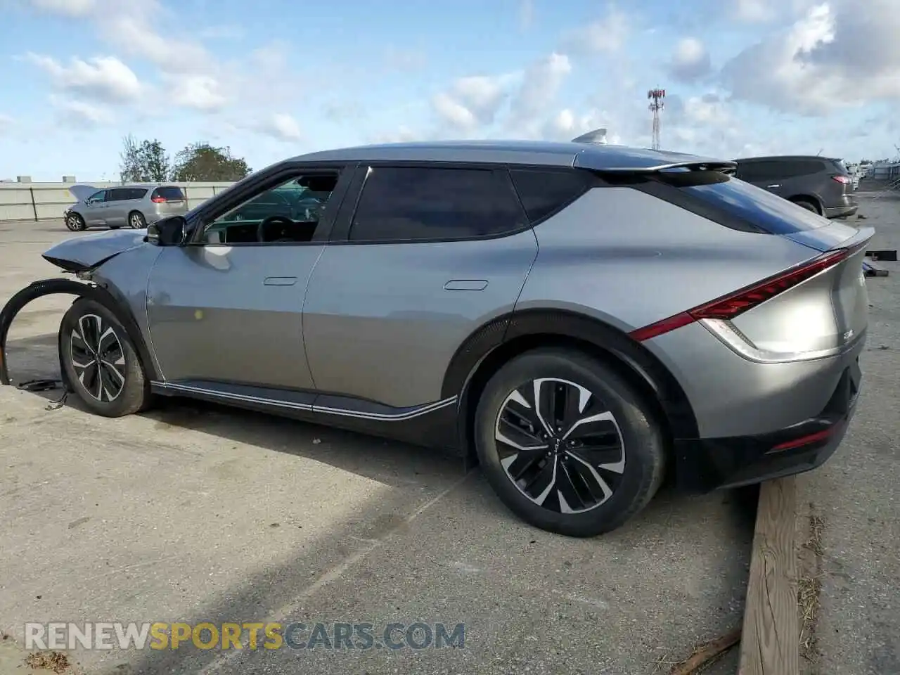 2 Photograph of a damaged car KNDC34LA9N5041656 KIA EV6 LIGHT 2022