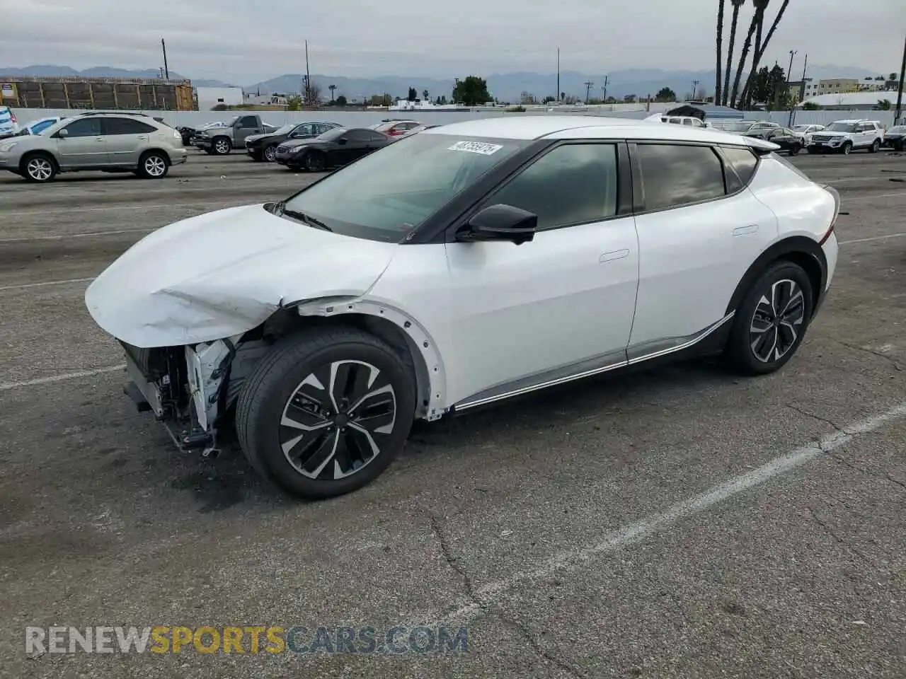 1 Photograph of a damaged car KNDC3DLC0N5055138 KIA EV6 LIGHT 2022