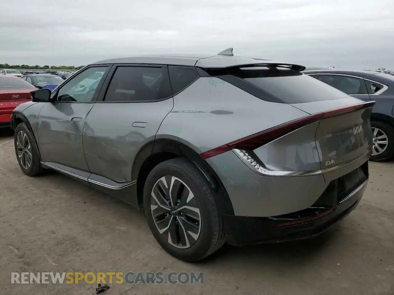2 Photograph of a damaged car KNDC34LA2P5612732 KIA EV6 LIGHT 2023