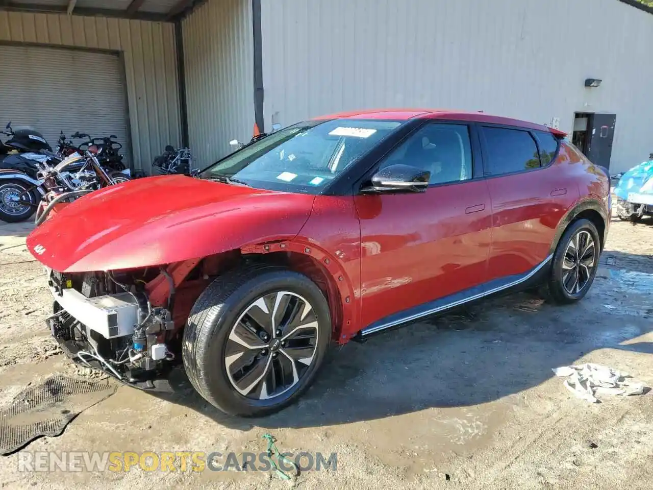 1 Photograph of a damaged car KNDC34LA4P5128108 KIA EV6 LIGHT 2023