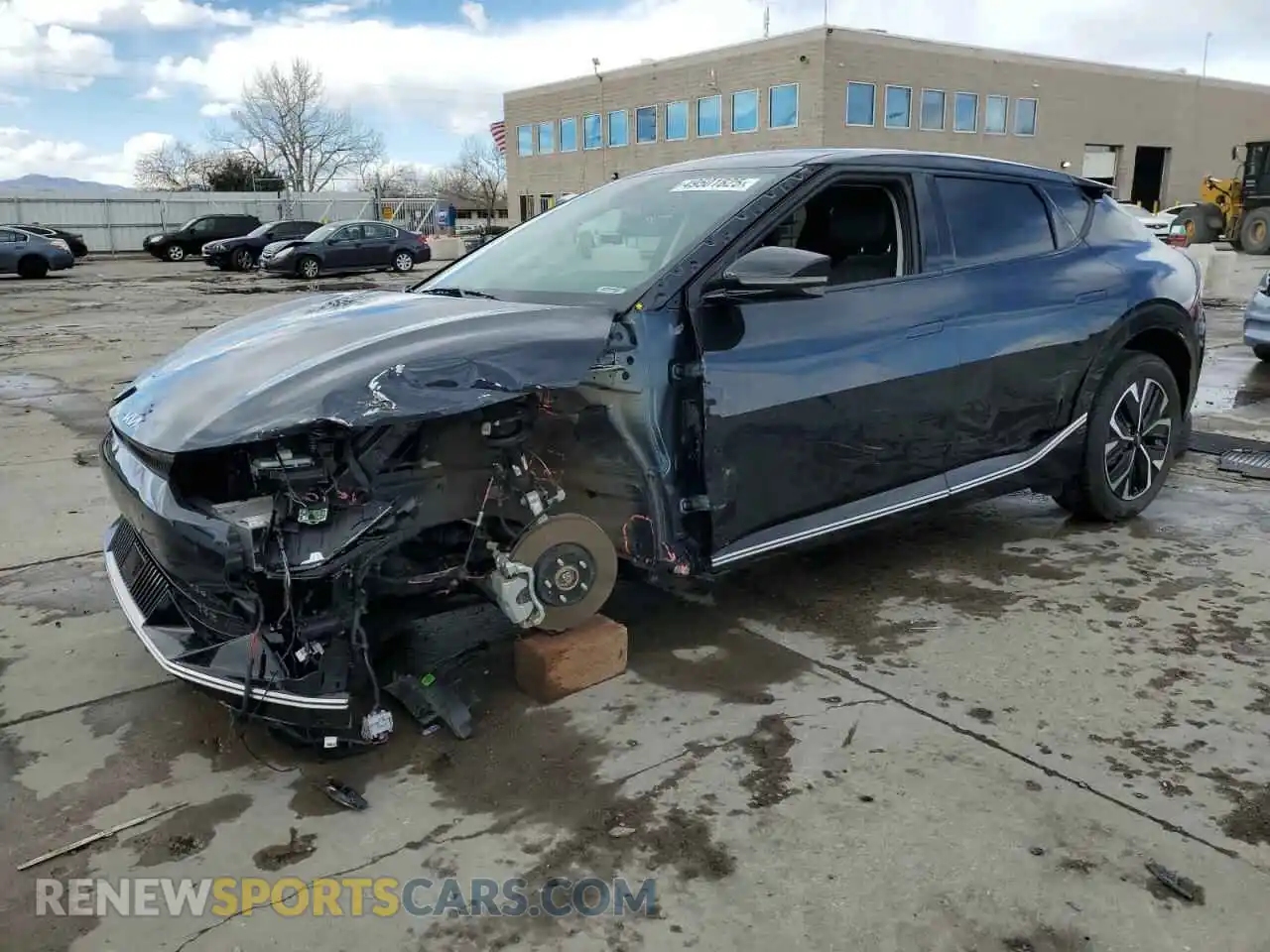 1 Photograph of a damaged car KNDC3DLC8P5118957 KIA EV6 LIGHT 2023