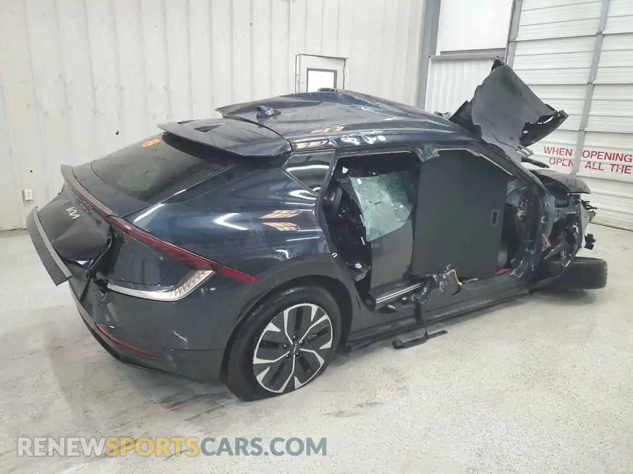 3 Photograph of a damaged car KNDC34LA4R5160785 KIA EV6 LIGHT 2024