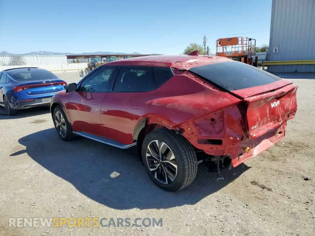 2 Photograph of a damaged car KNDC34LA5R5622707 KIA EV6 LIGHT 2024