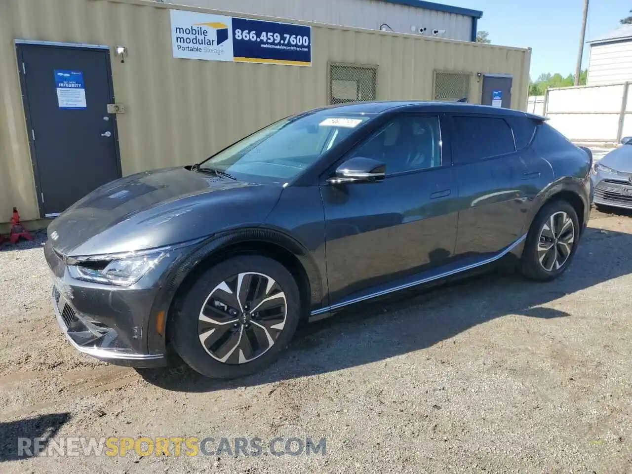 1 Photograph of a damaged car KNDC34LAXR5192012 KIA EV6 LIGHT 2024
