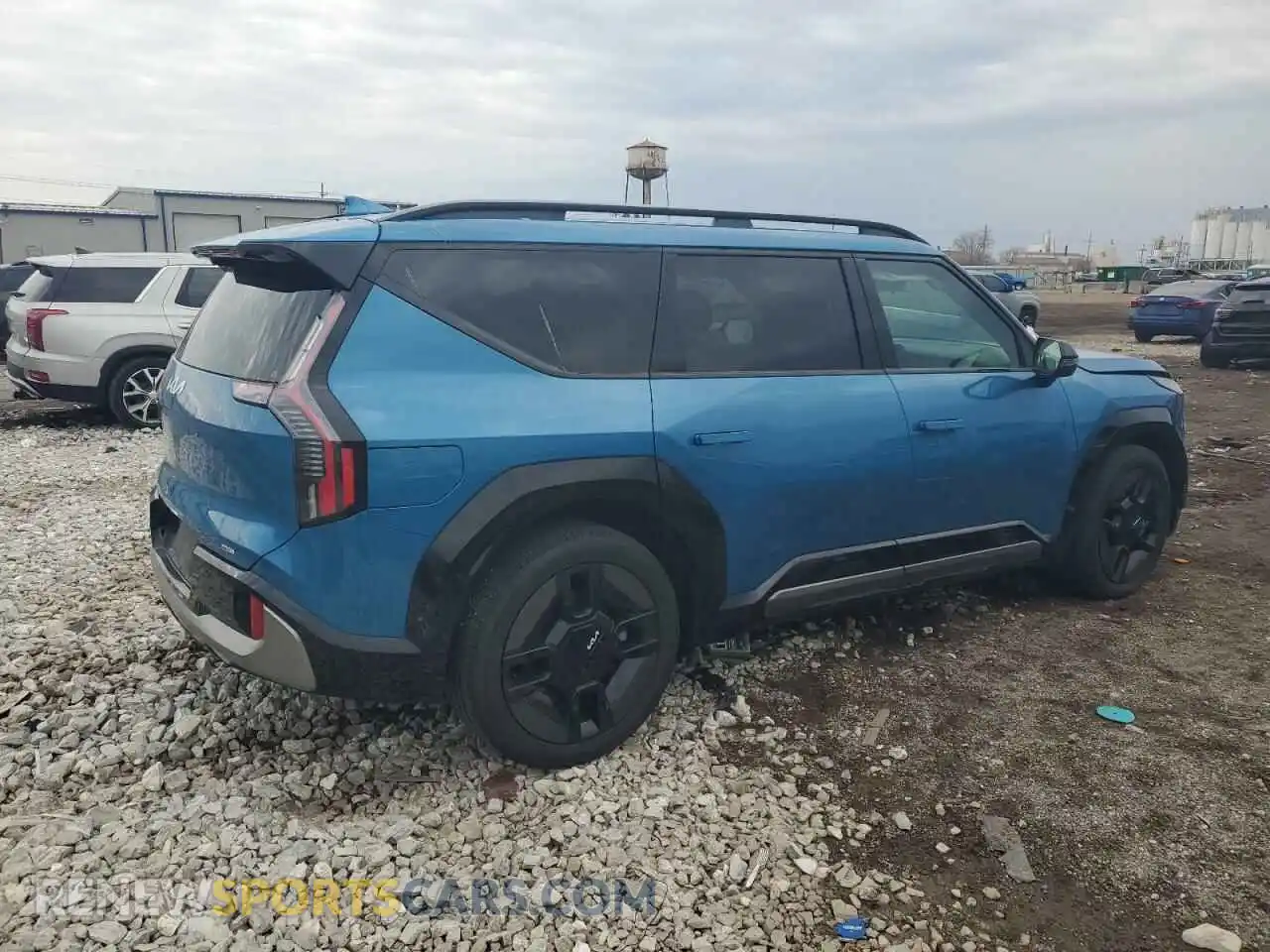 3 Photograph of a damaged car KNDAEFS53R6030573 KIA EV9 GT LIN 2024