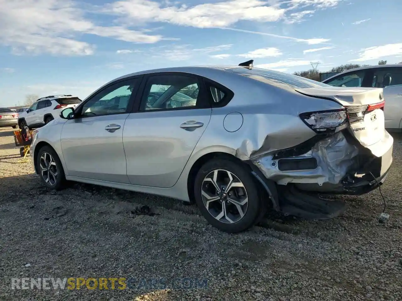 2 Photograph of a damaged car 3KPF24AD0KE043079 KIA FORTE 2019