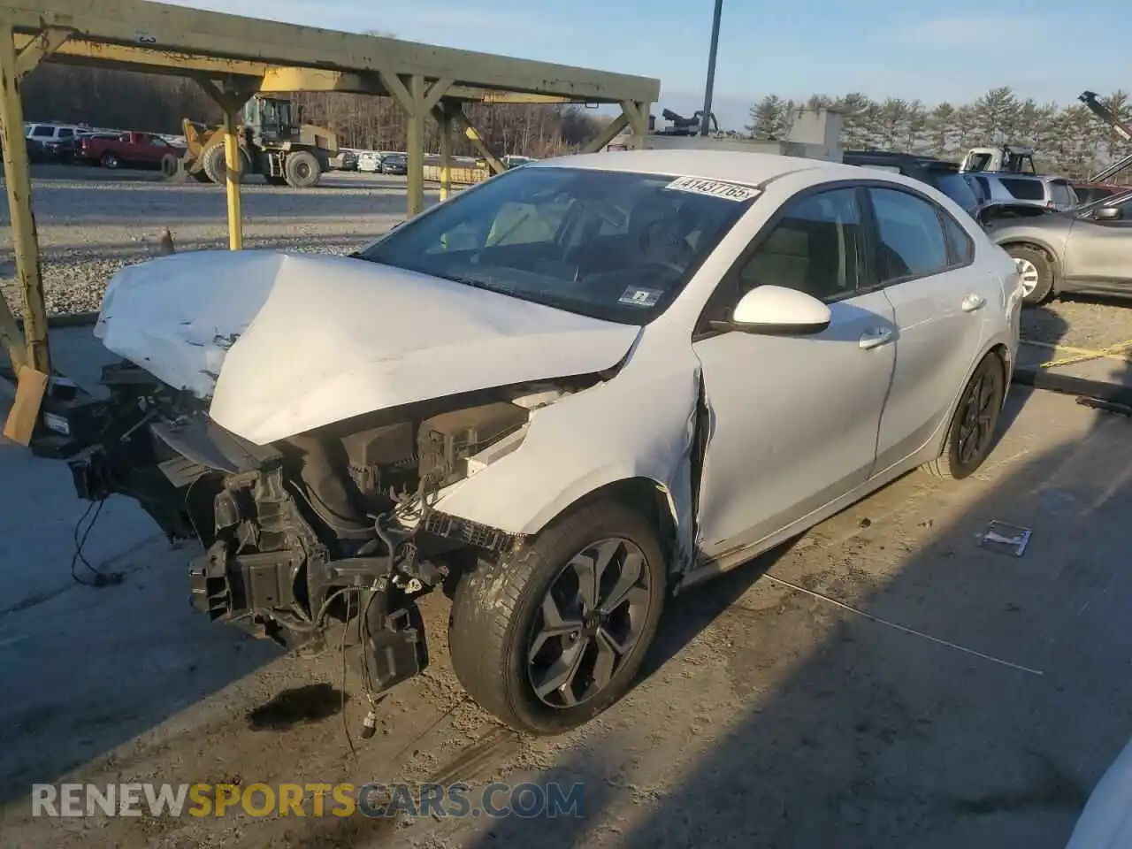 1 Photograph of a damaged car 3KPF24AD0KE061114 KIA FORTE 2019