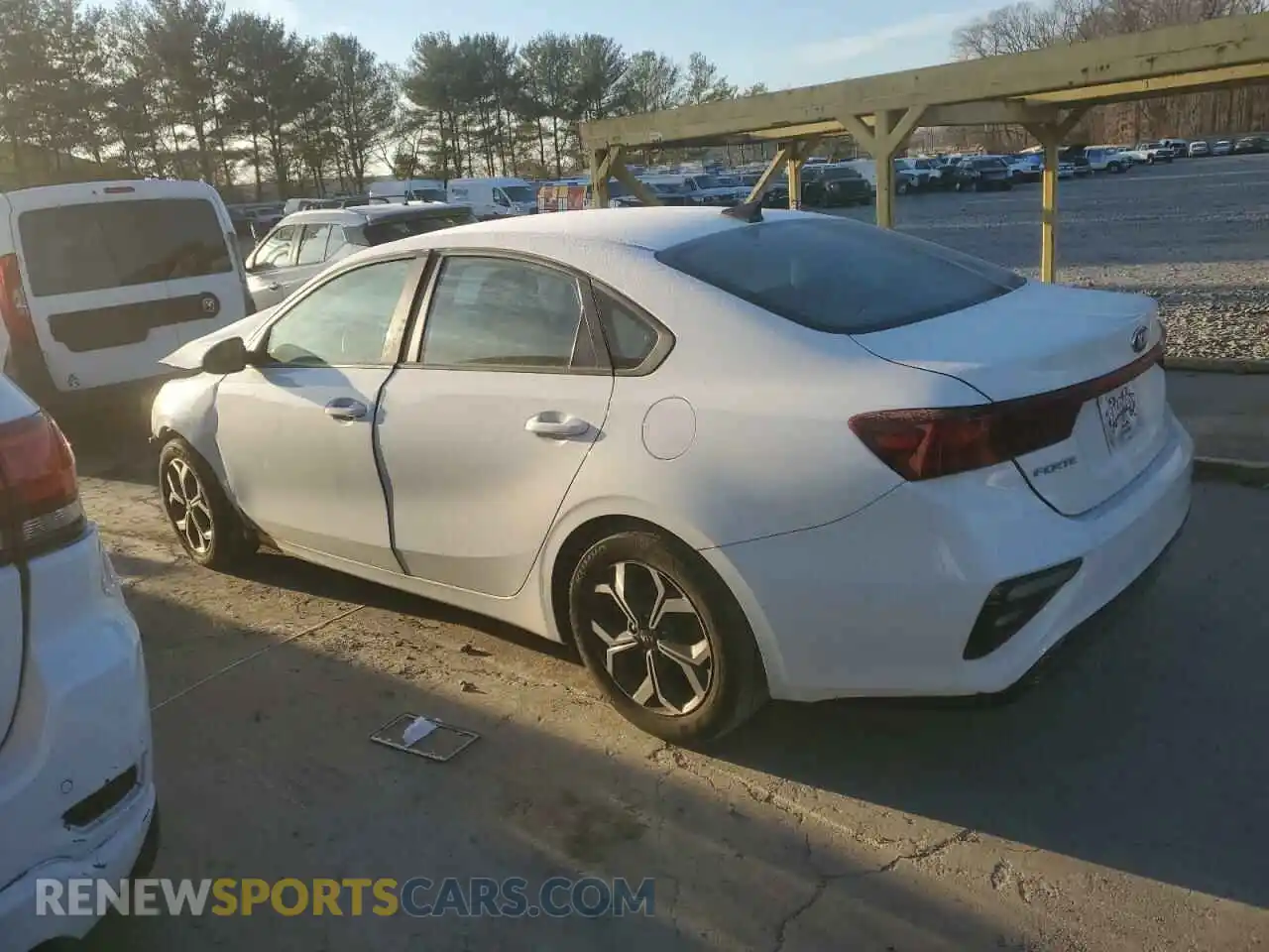 2 Photograph of a damaged car 3KPF24AD0KE061114 KIA FORTE 2019