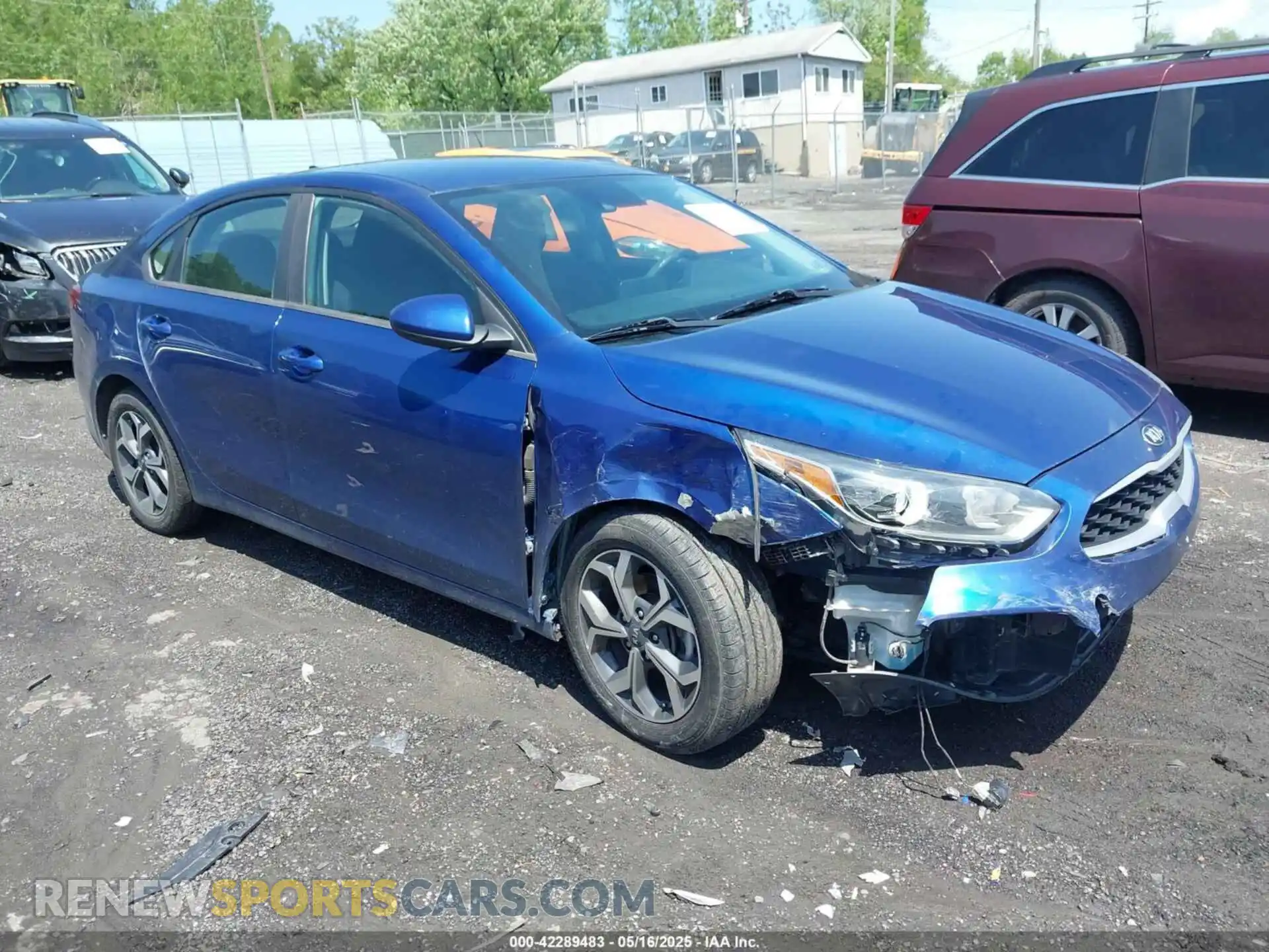 1 fotografías del automóvil dañado 3KPF24AD0KE086787 KIA FORTE 2019