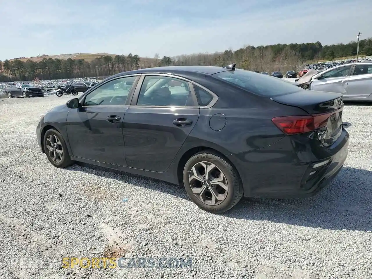 2 Photograph of a damaged car 3KPF24AD1KE004596 KIA FORTE 2019