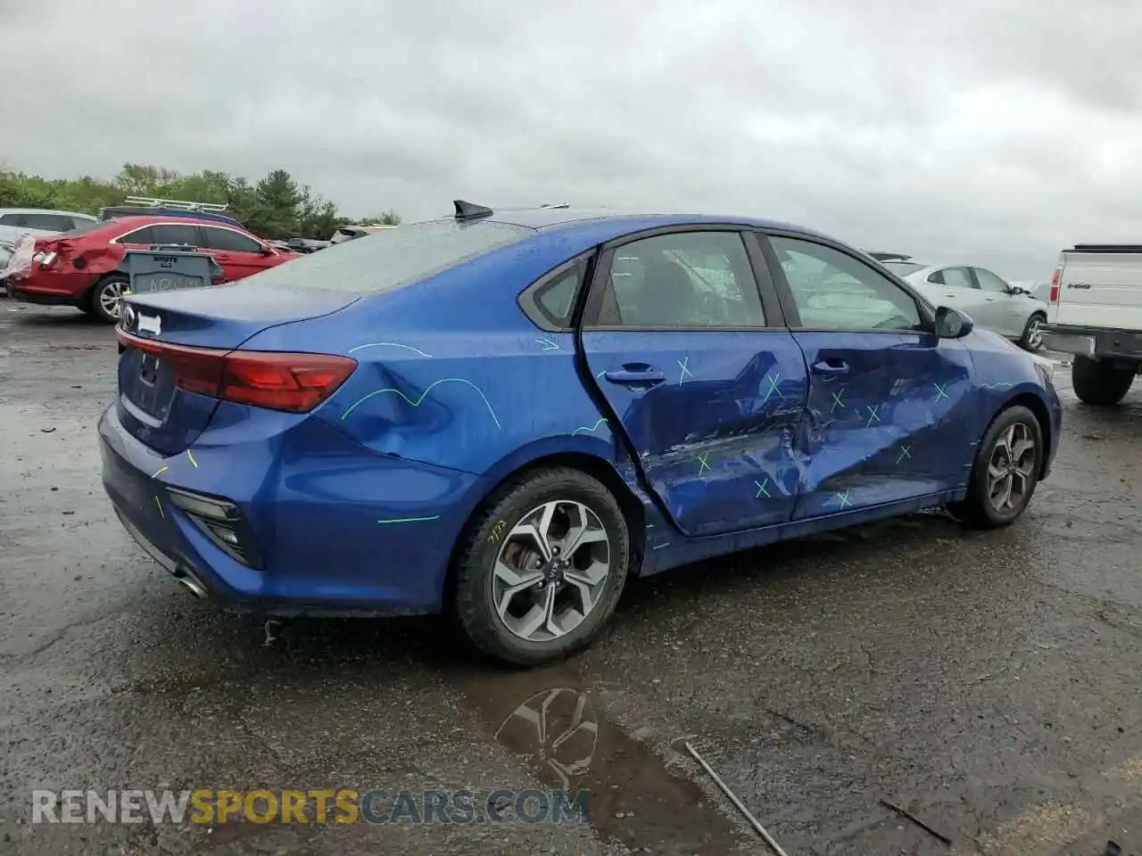 3 Photograph of a damaged car 3KPF24AD2KE021214 KIA FORTE 2019
