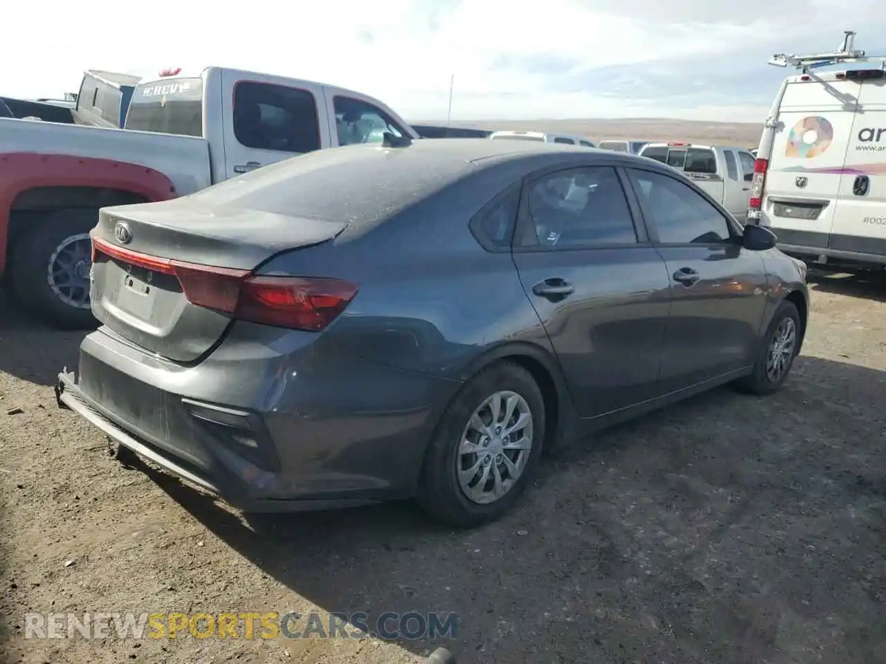 3 Photograph of a damaged car 3KPF24AD2KE062703 KIA FORTE 2019