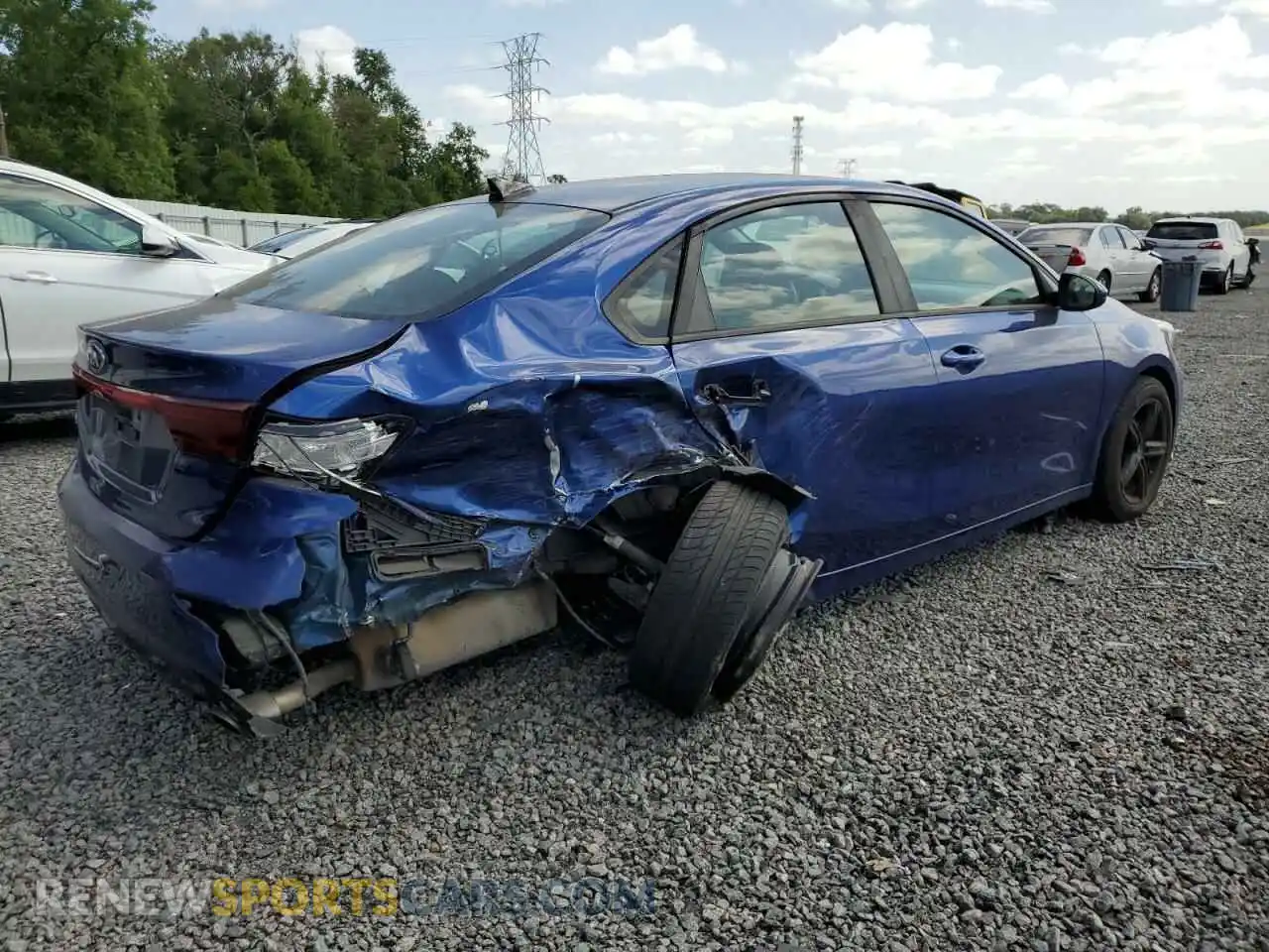 3 Photograph of a damaged car 3KPF24AD2KE067433 KIA FORTE 2019