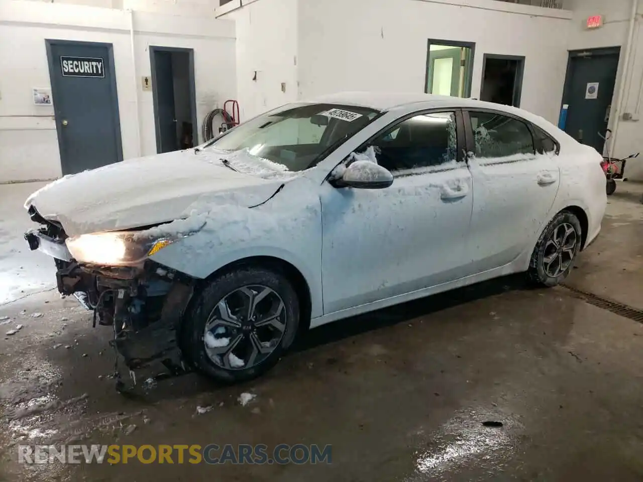 1 Photograph of a damaged car 3KPF24AD2KE096317 KIA FORTE 2019