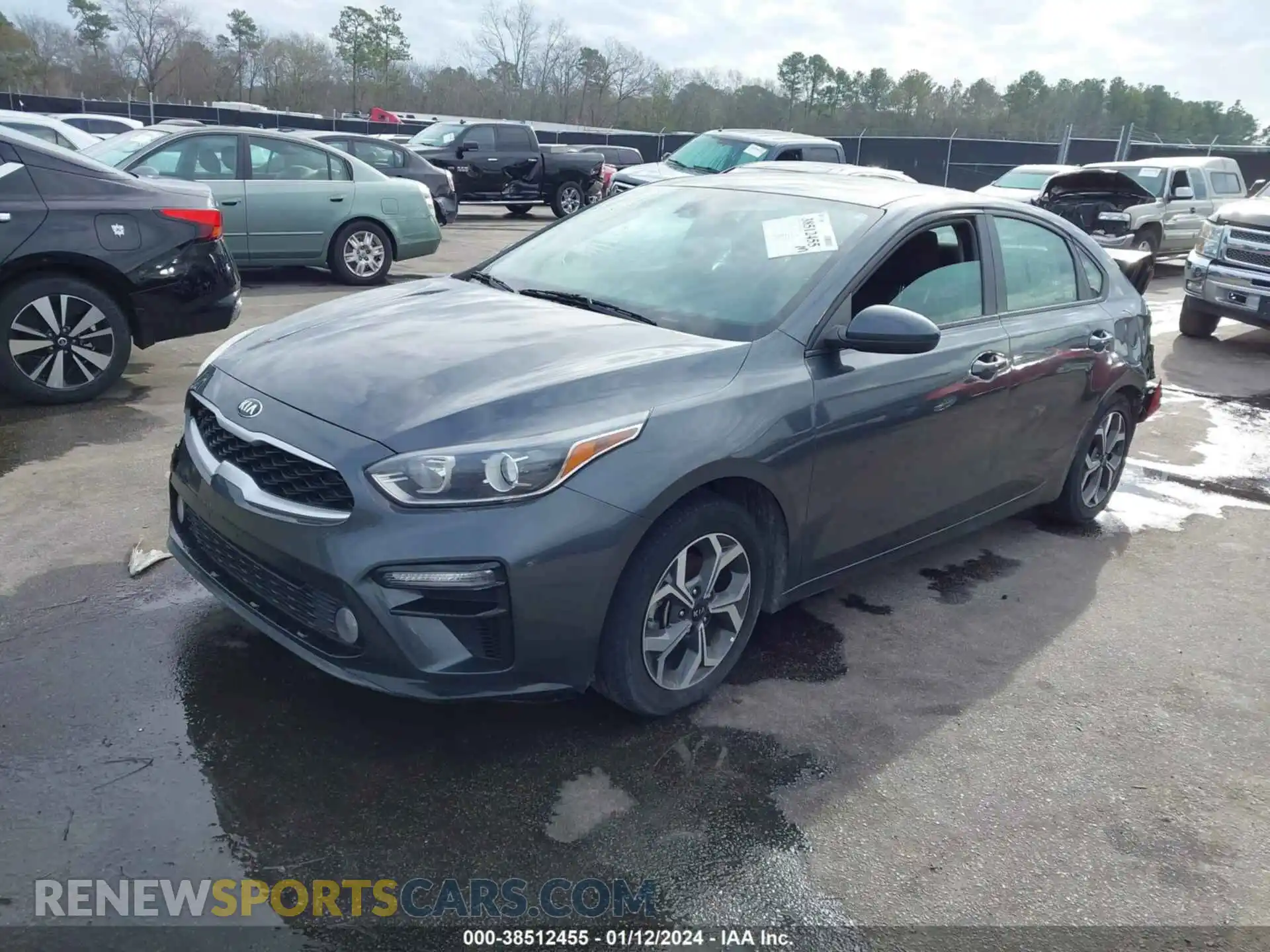 2 Photograph of a damaged car 3KPF24AD2KE115920 KIA FORTE 2019