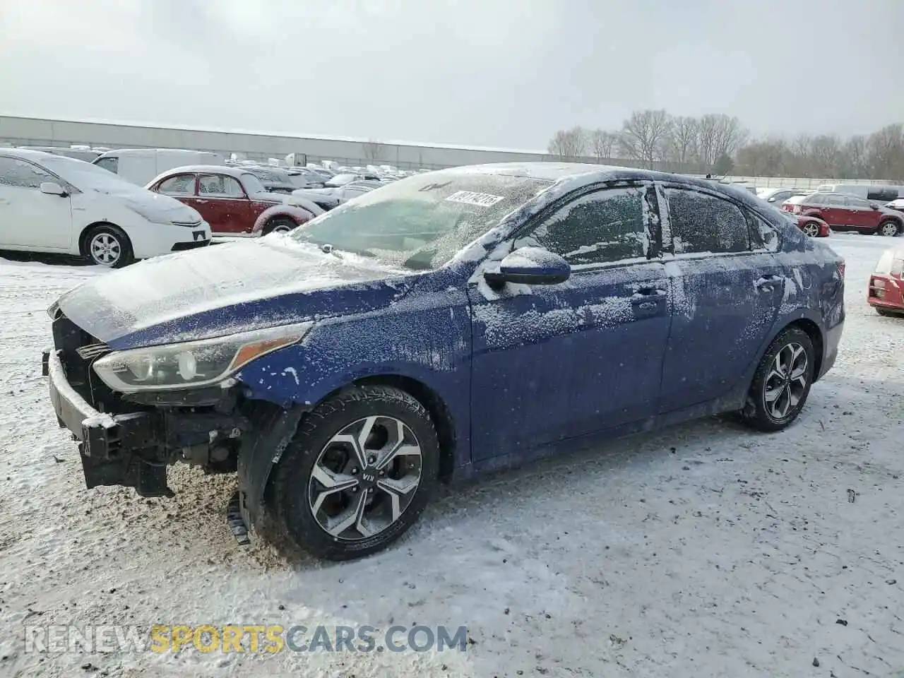 1 Photograph of a damaged car 3KPF24AD3KE057459 KIA FORTE 2019