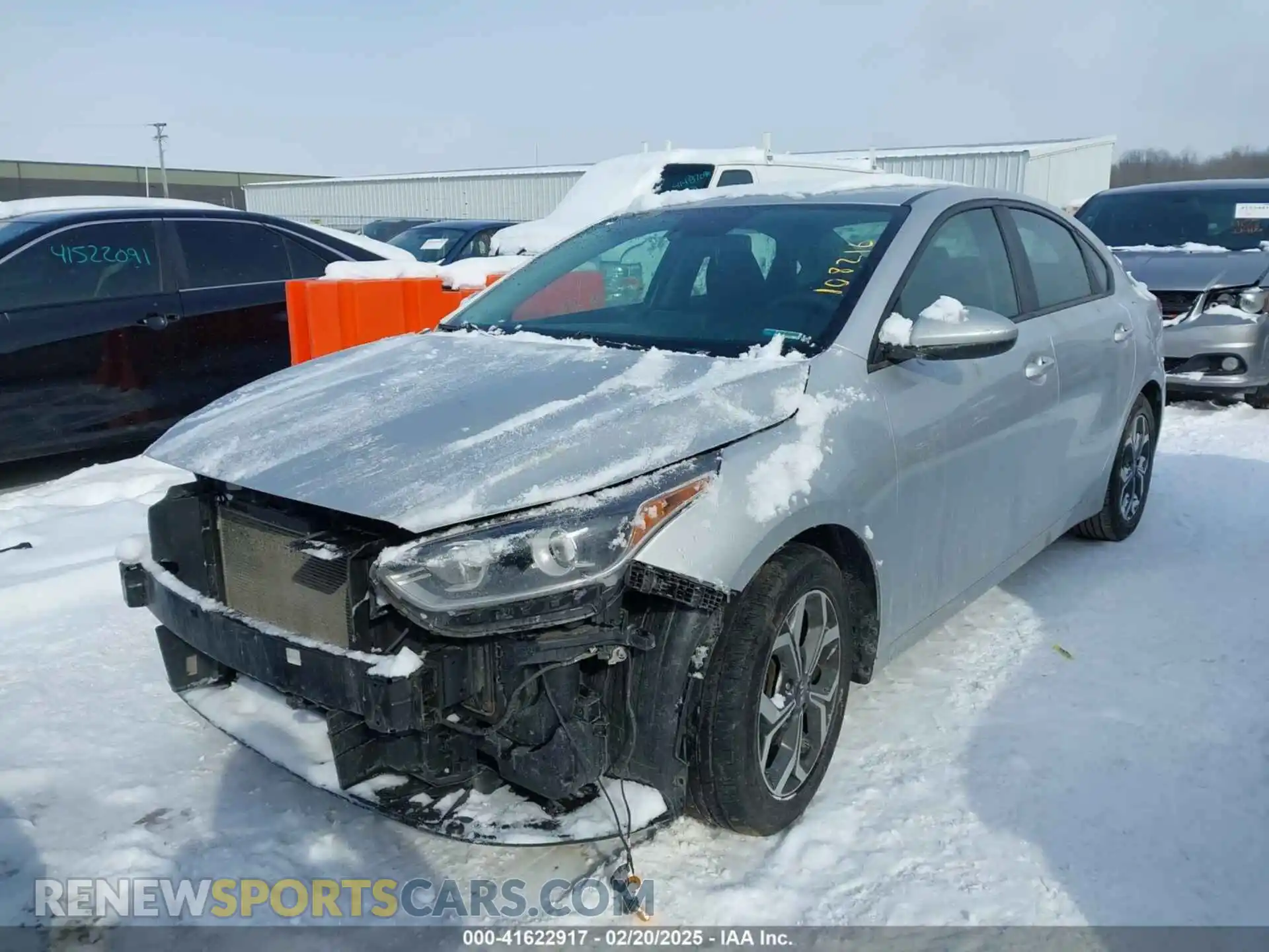 2 Photograph of a damaged car 3KPF24AD3KE108216 KIA FORTE 2019