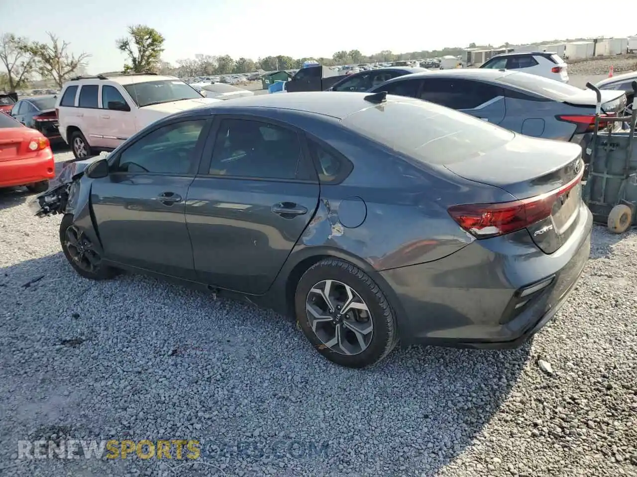 2 Photograph of a damaged car 3KPF24AD3KE111990 KIA FORTE 2019