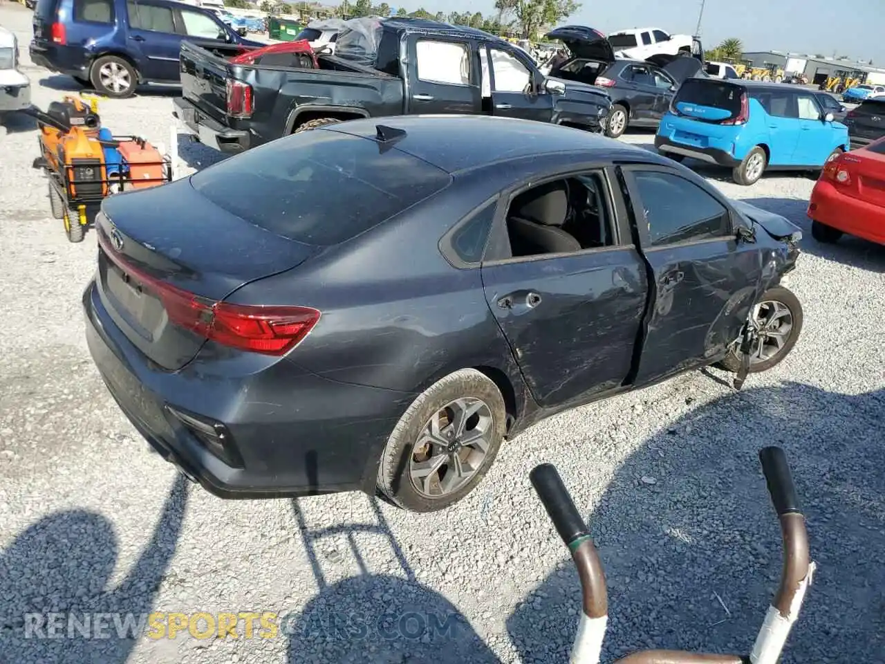 3 Photograph of a damaged car 3KPF24AD3KE111990 KIA FORTE 2019
